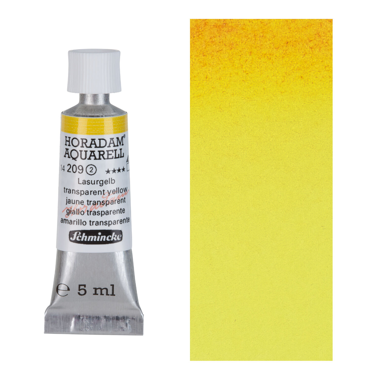 HORADAM AQUARELL, Lasurgelb, Tube, 5 ml