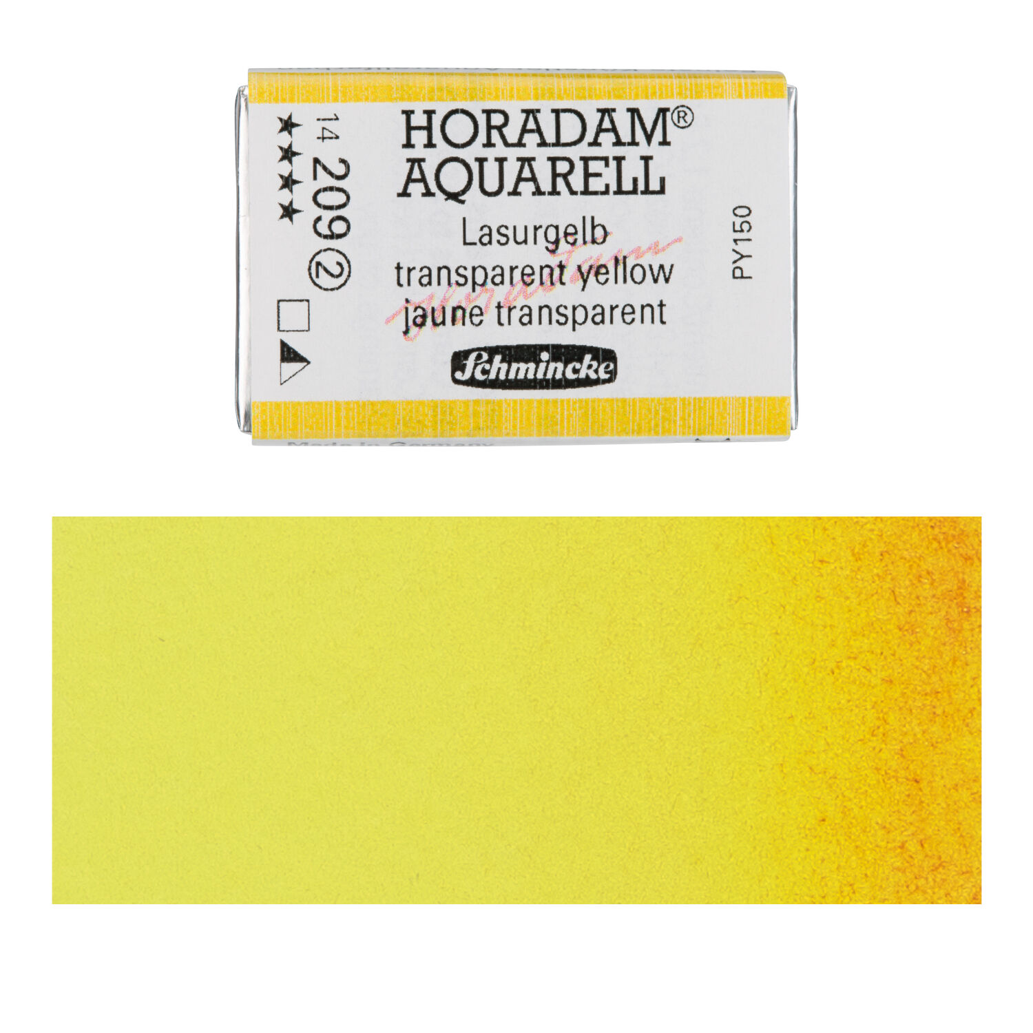 Horadam Aquarell, Lasurgelb 1/1 Npfchen