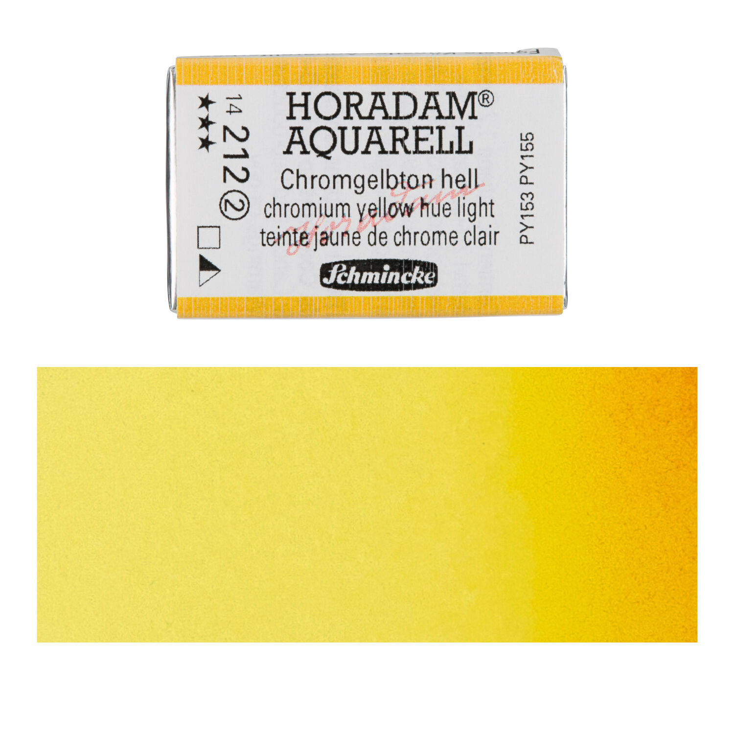 Horadam Aquarell, Chromgelbton hell 1/1 Npfchen