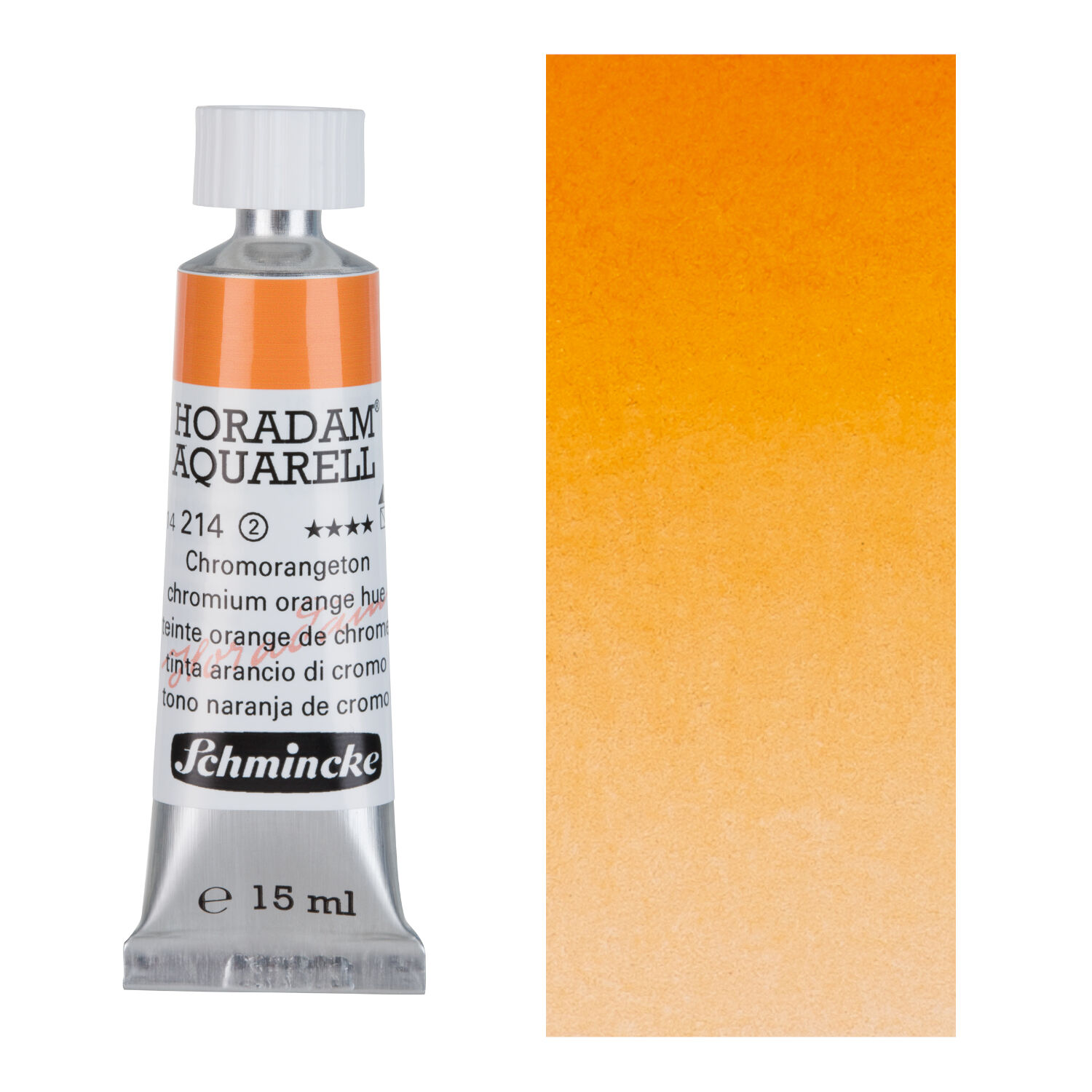 HORADAM AQUARELL, Chromorange bleifrei, Tube, 15ml