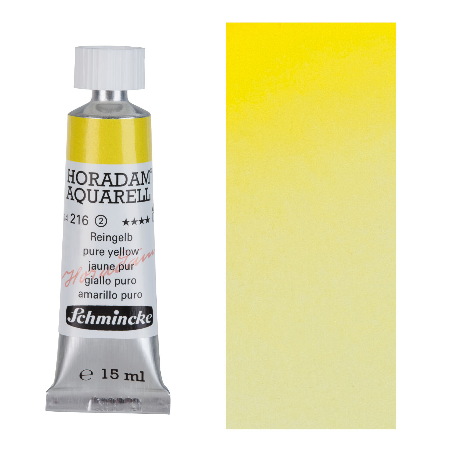 HORADAM AQUARELL, Reingelb, Tube, 15 ml