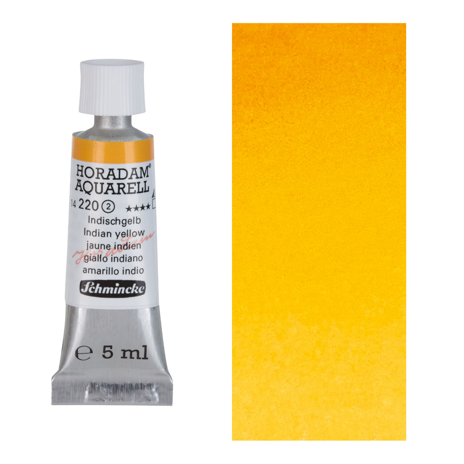 HORADAM AQUARELL, Indischgelb, Tube, 5 ml