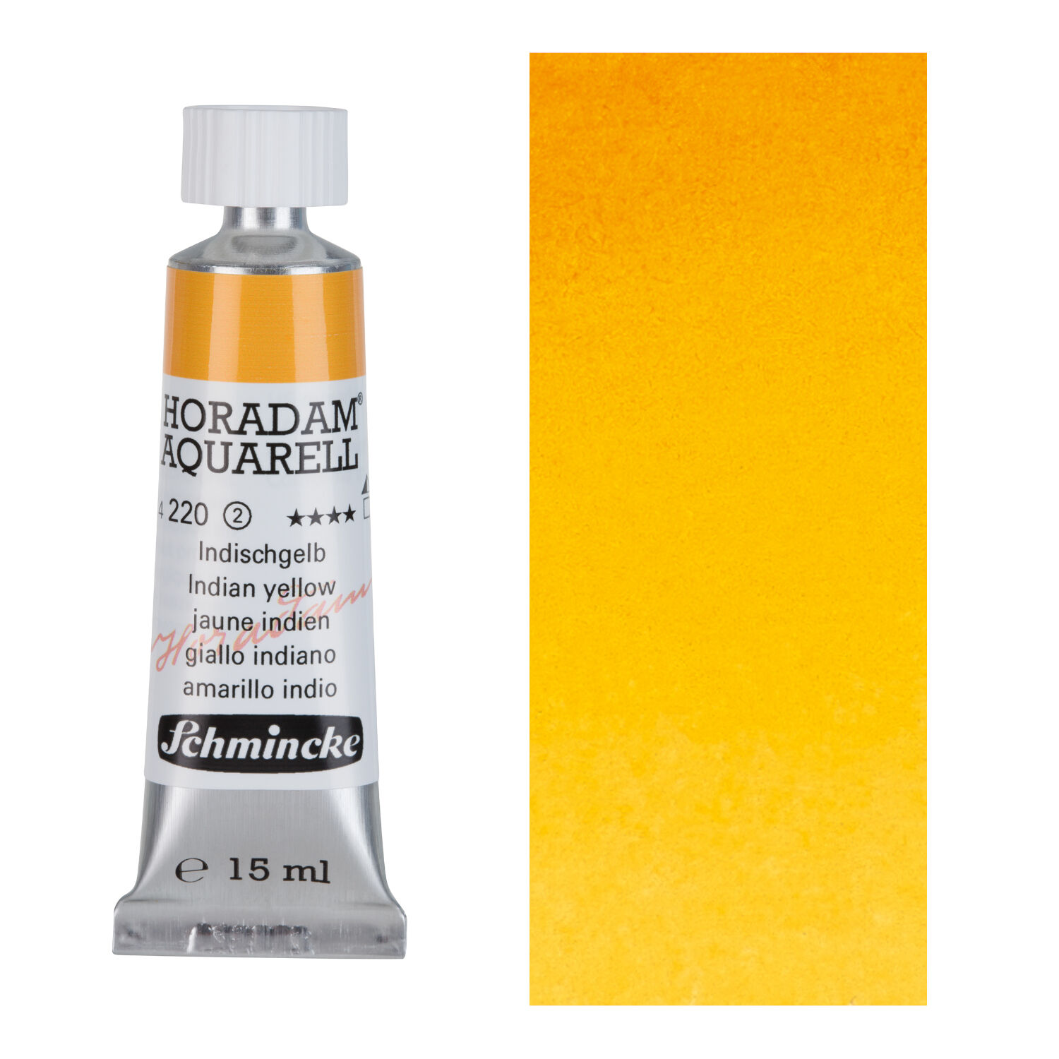 HORADAM AQUARELL, Indischgelb, Tube, 15 ml