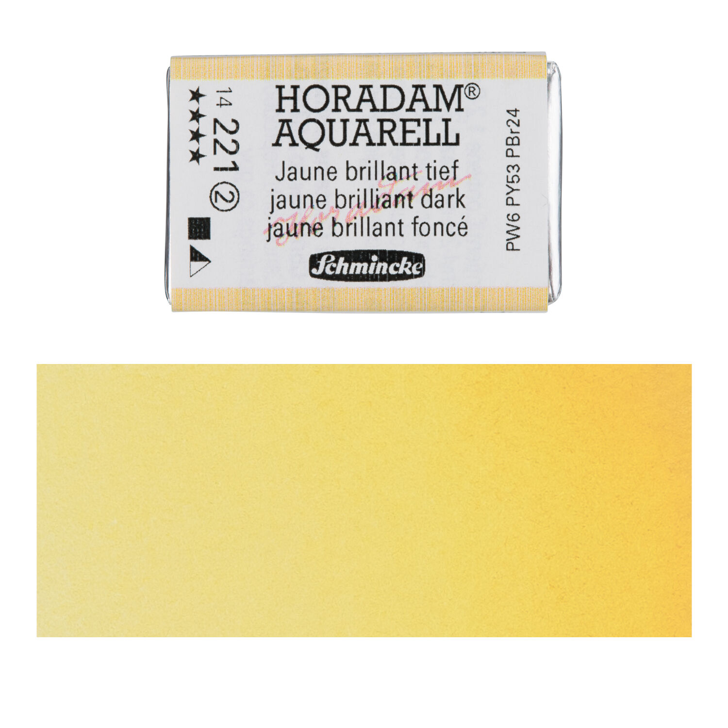 Horadam Aquarell, Jaune brillant 1/1 Npfchen