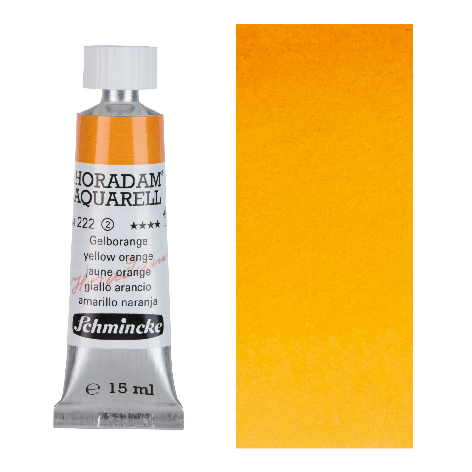 HORADAM AQUARELL, Gelborange, Tube 15ml