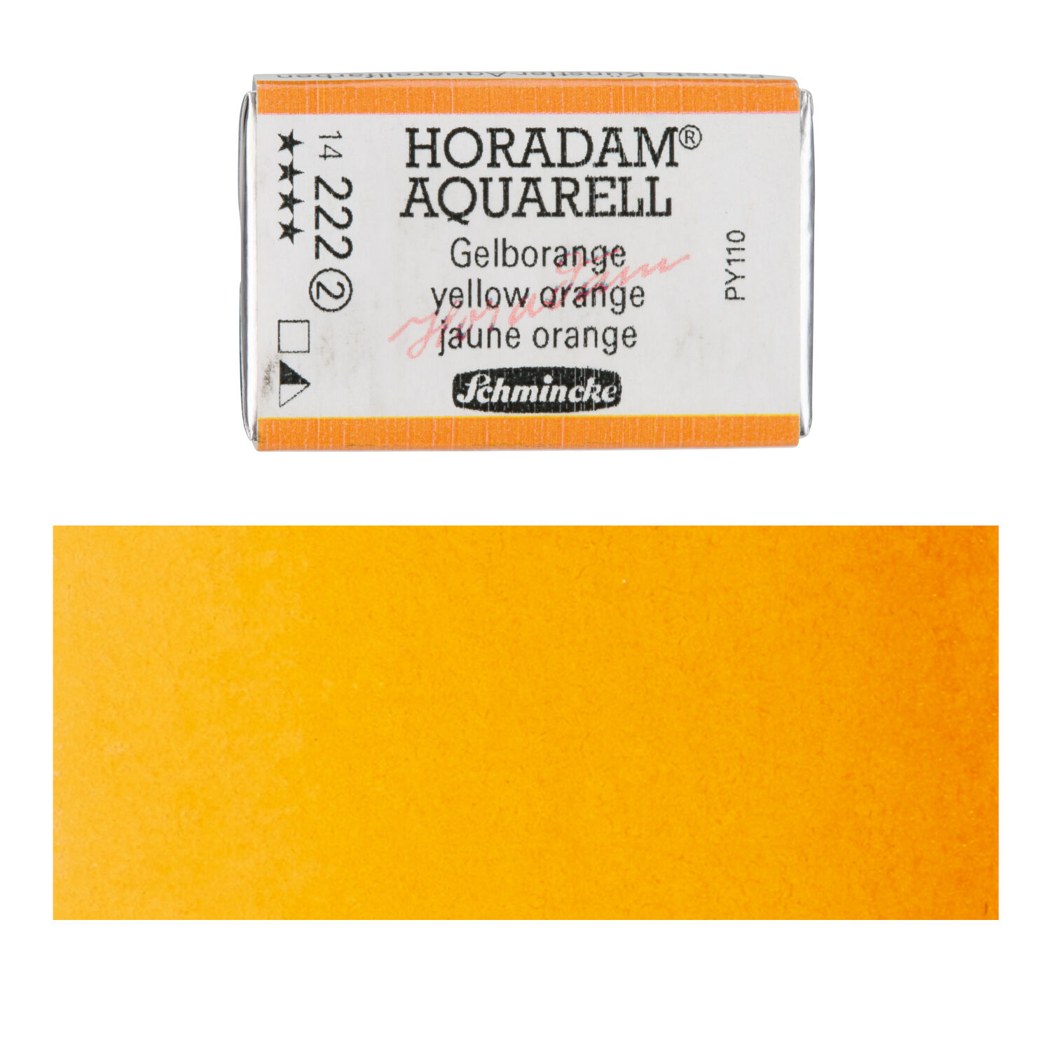 Horadam Aquarell, Gelborange 1/1 Npfchen