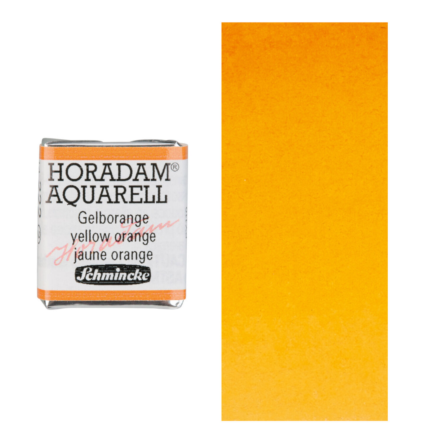 Horadam Aquarell 1/2 Npfchen, Gelborange
