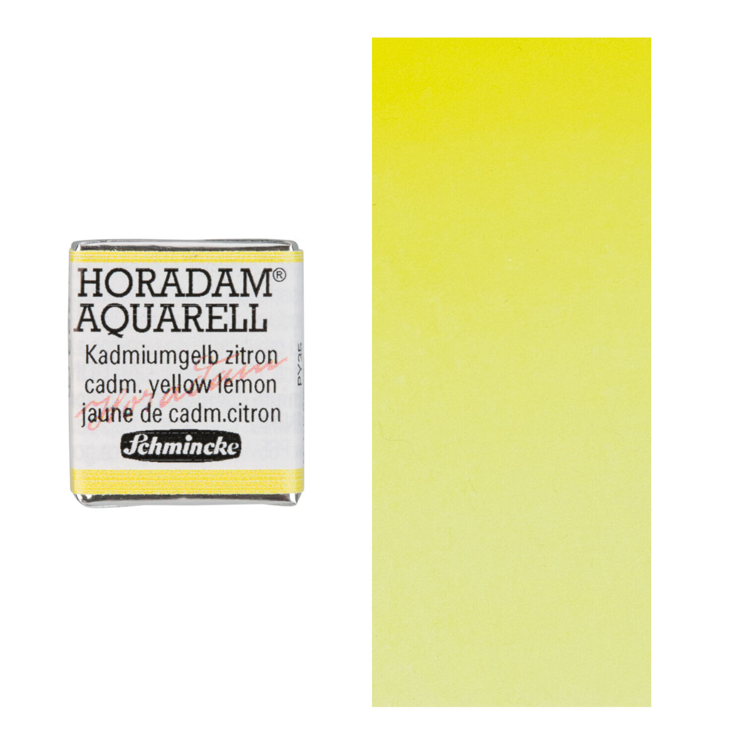 Horadam Aquarell 1/2 Npfchen, Kadmiumgelb zitron