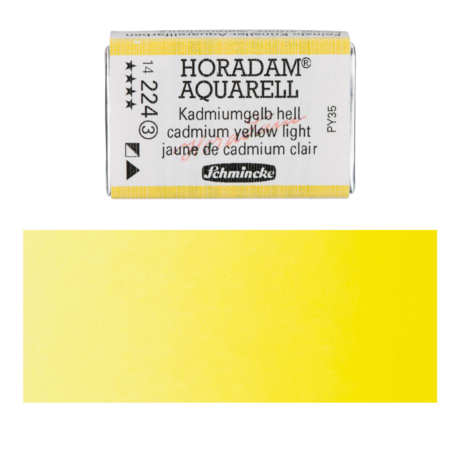 Horadam Aquarell, Kadmiumgelb hell 1/1 Npfchen
