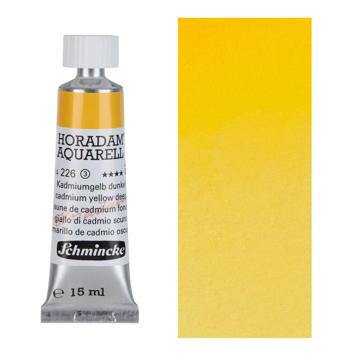 HORADAM AQUARELL, Kadmiumgelb dunkel, Tube, 15 ml