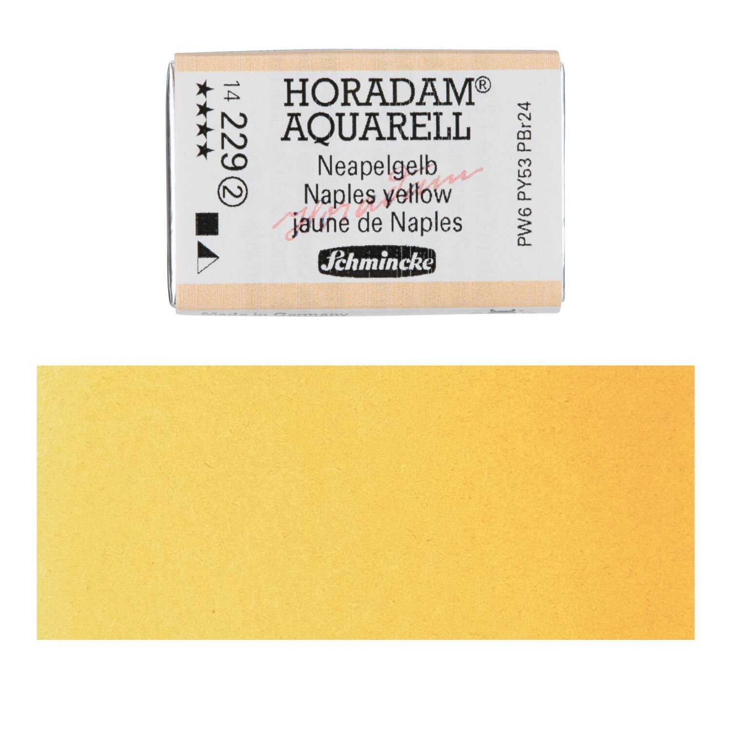 Horadam Aquarell, Neapelgelb 1/1 Npfchen