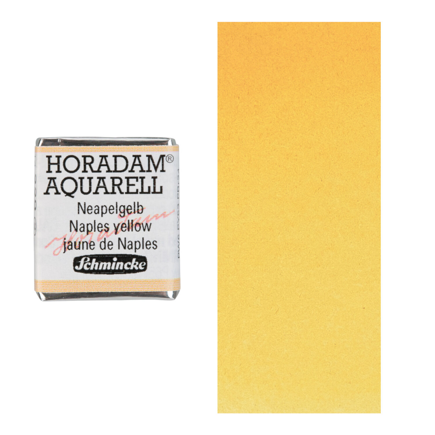 Horadam Aquarell 1/2 Npfchen, Neapelgelb