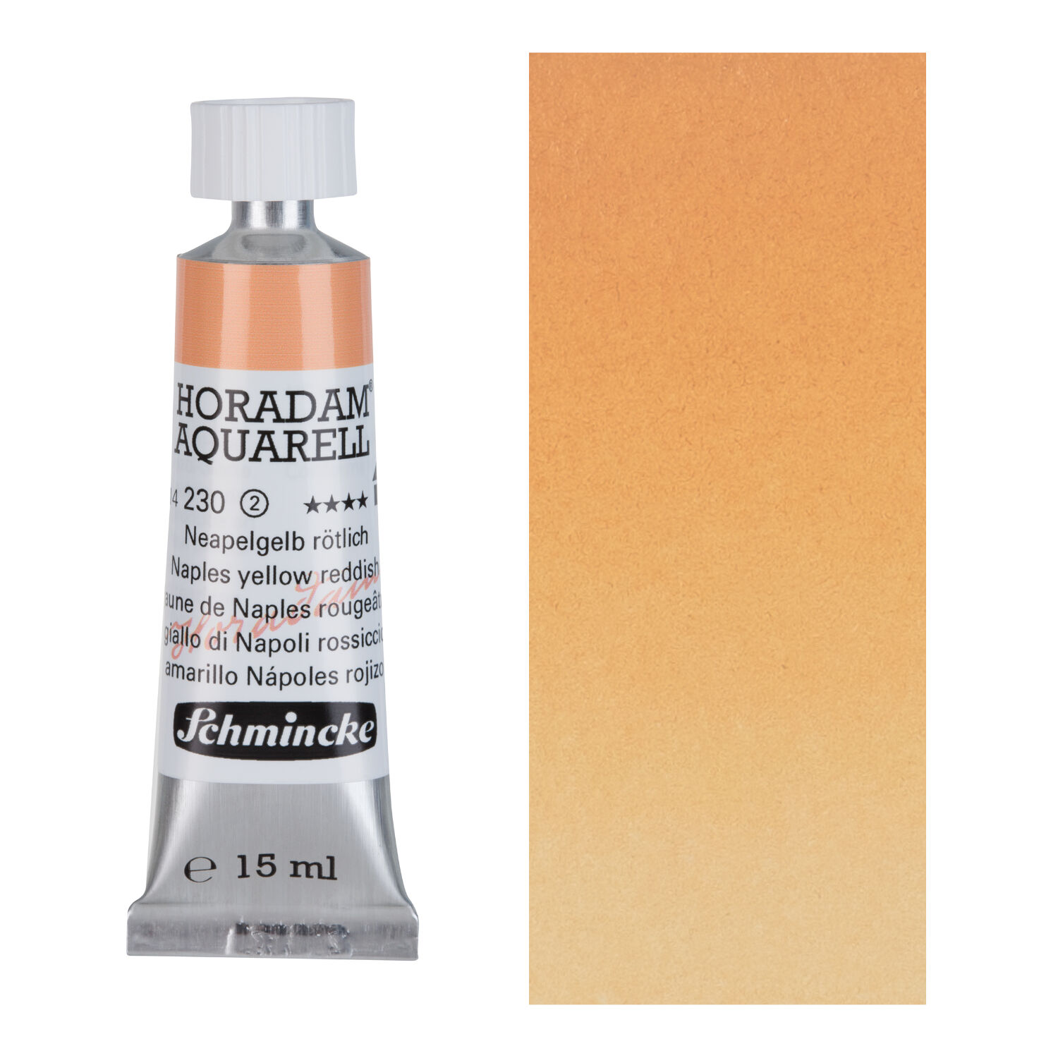 HORADAM AQUARELL, Neapelgelb rtlich, Tube, 15 ml