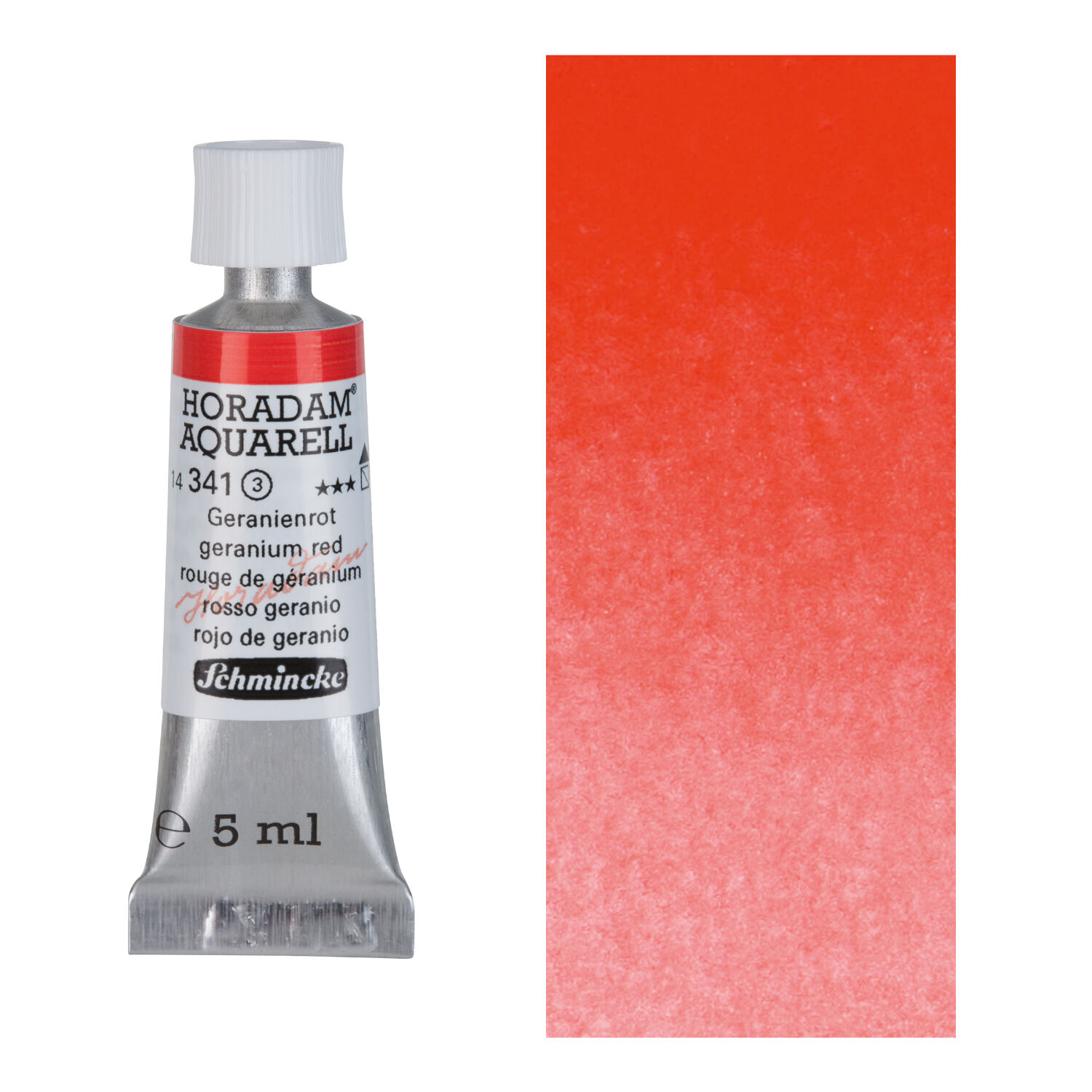 HORADAM AQUARELL, Geranienrot, Tube 5ml