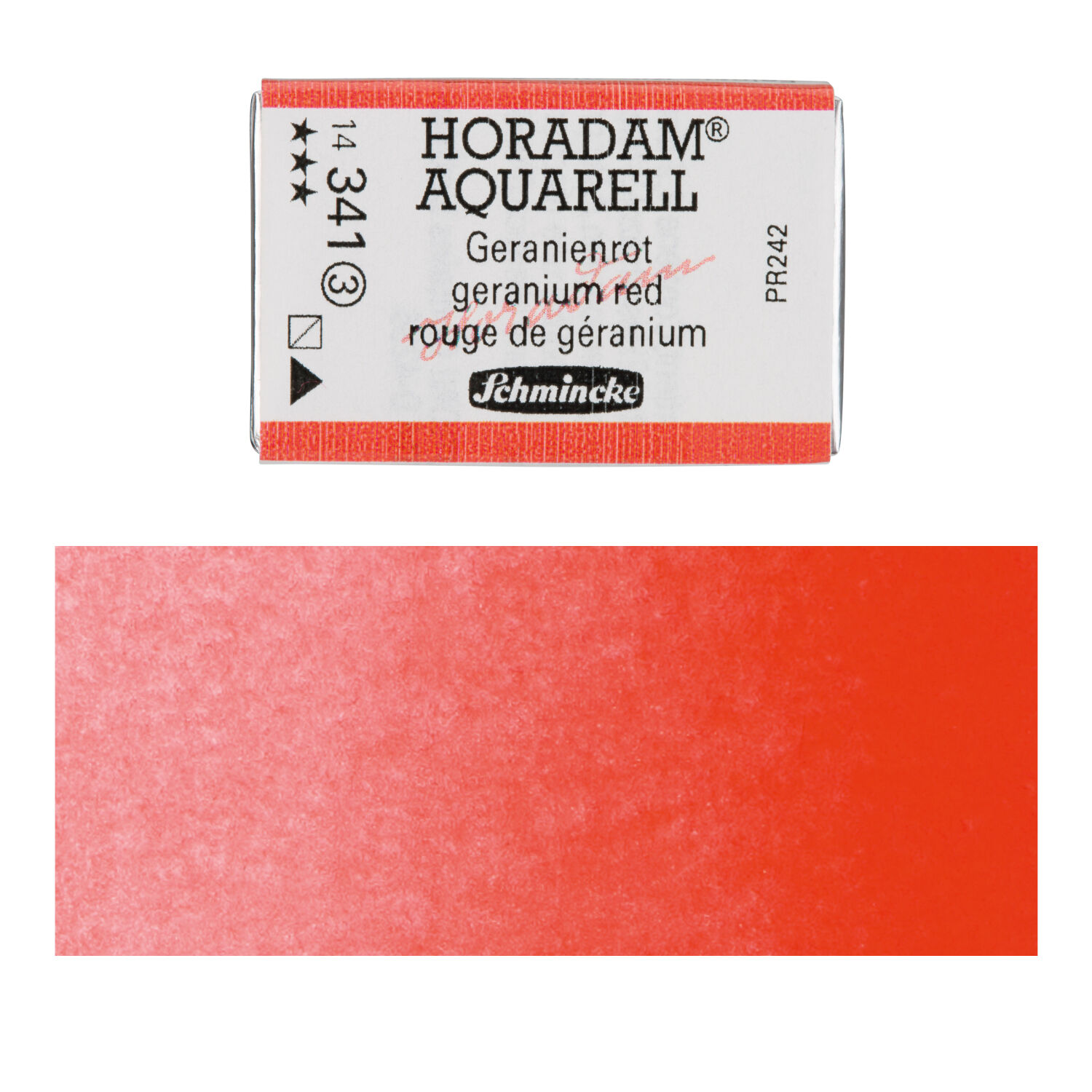 Horadam Aquarell, Geranienrot 1/1 Npfchen