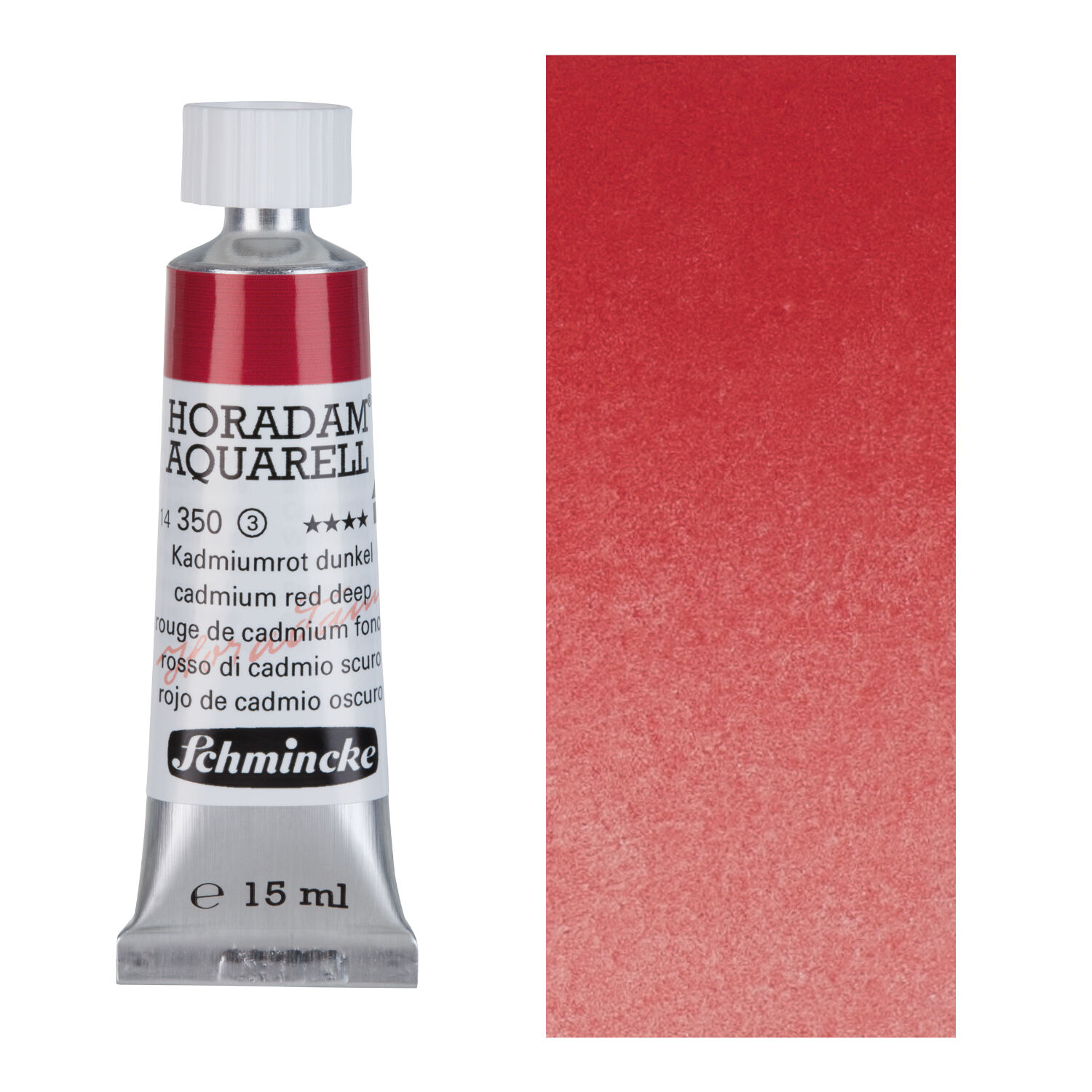 HORADAM AQUARELL, Kadmiumrot dunkel, Tube, 15 ml