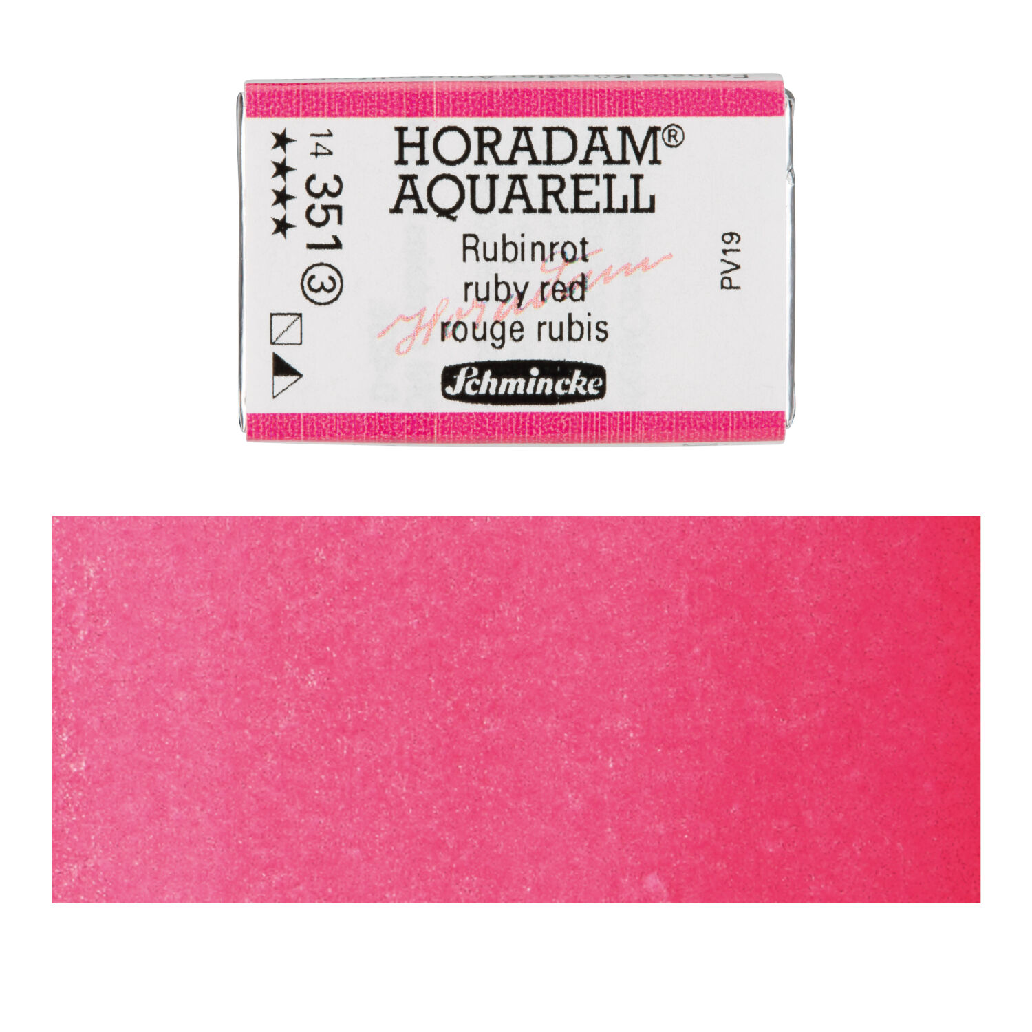 Horadam Aquarell Rubinrot 1/1 Npfchen