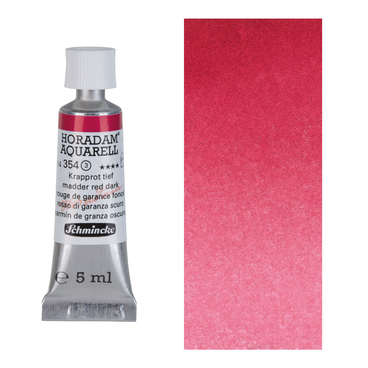 HORADAM AQUARELL, Krapprot tief, Tube, 5 ml
