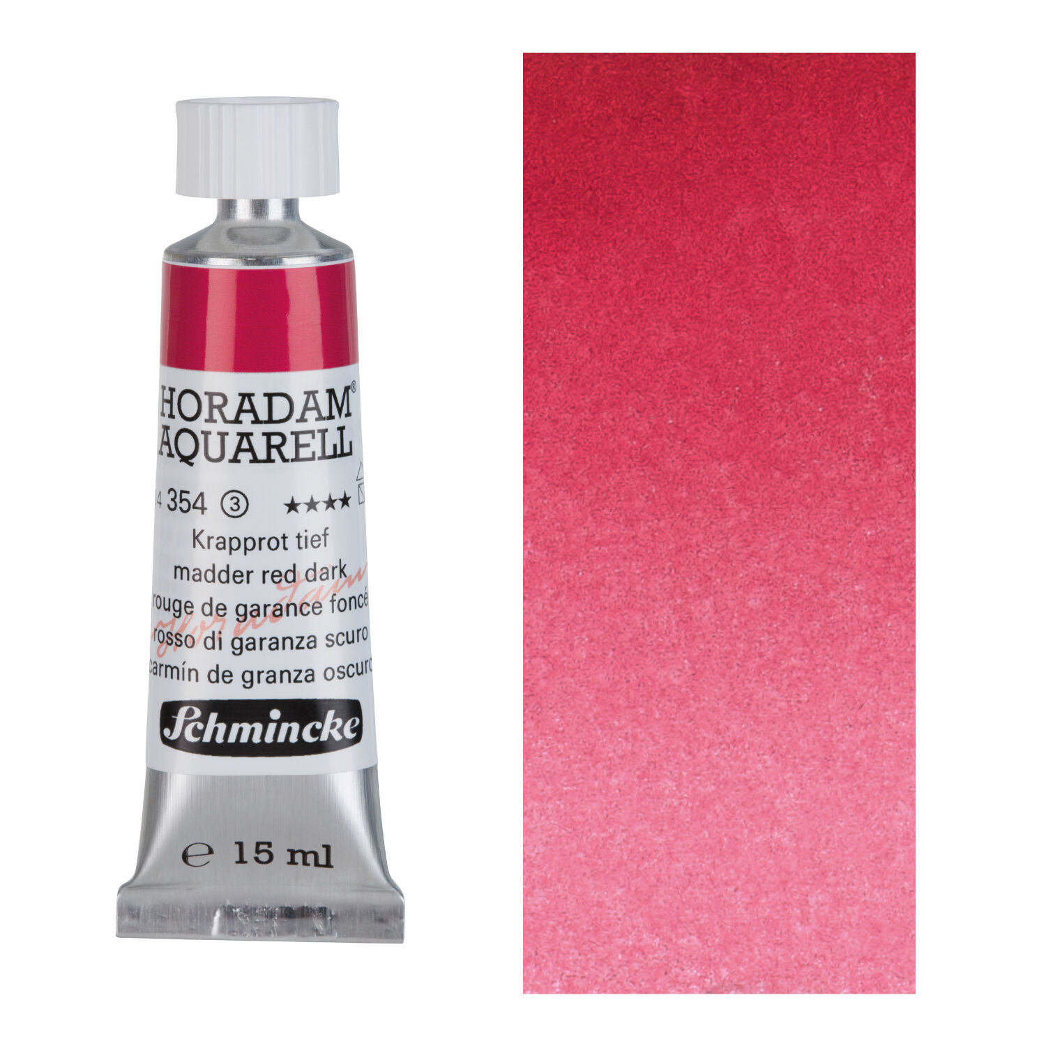 HORADAM AQUARELL, Krapprot tief, Tube, 15 ml