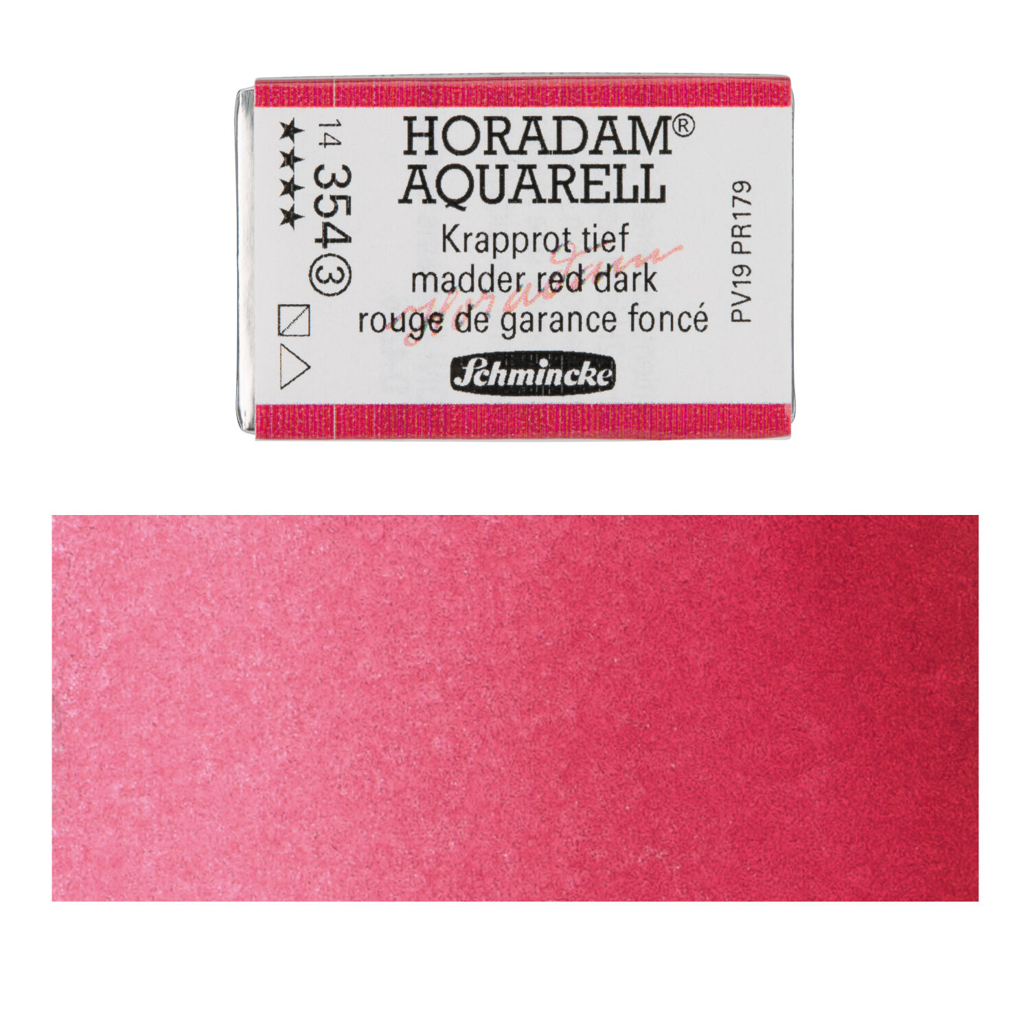Horadam Aquarell, Krapprot tief 1/1 Npfchen