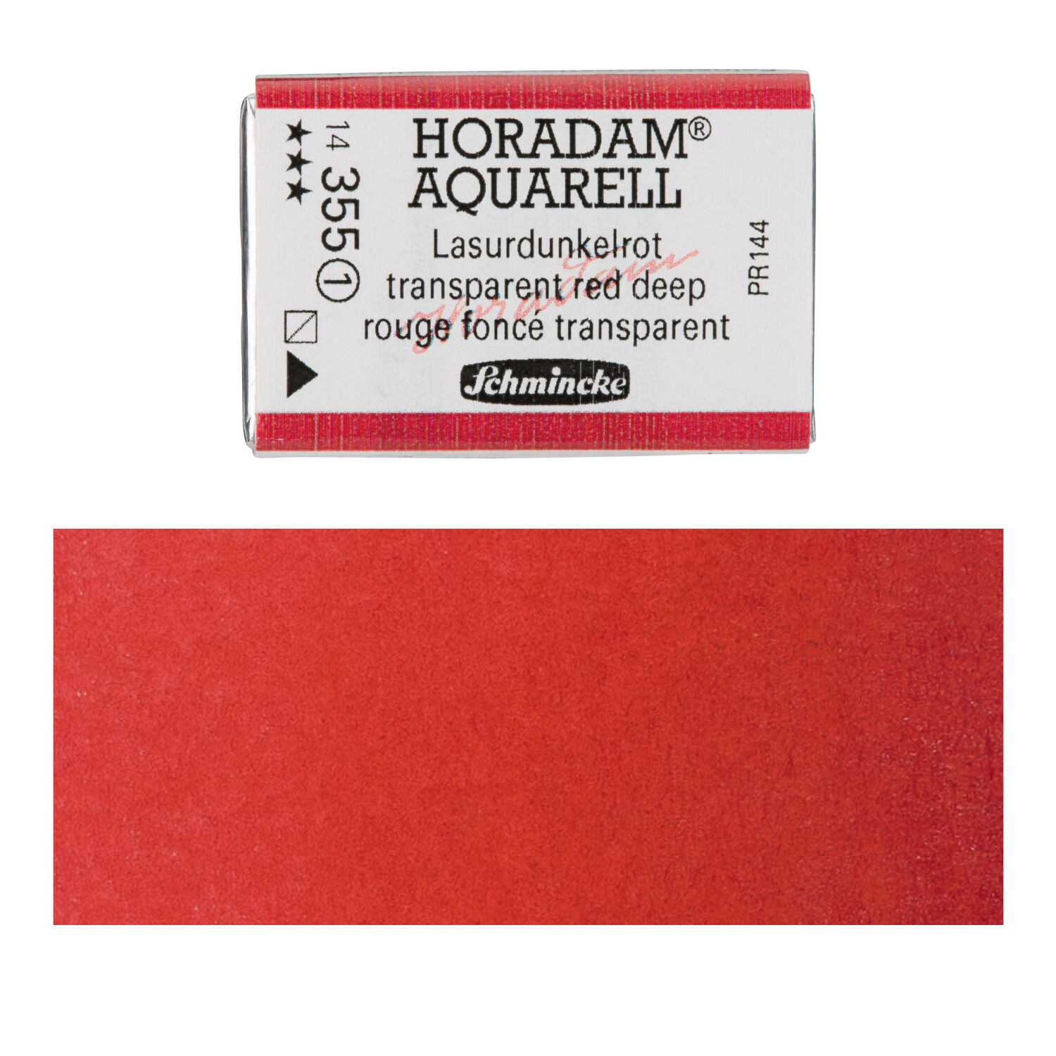 Horadam Aquarell, Lasurdunkelrot 1/1 Npfchen