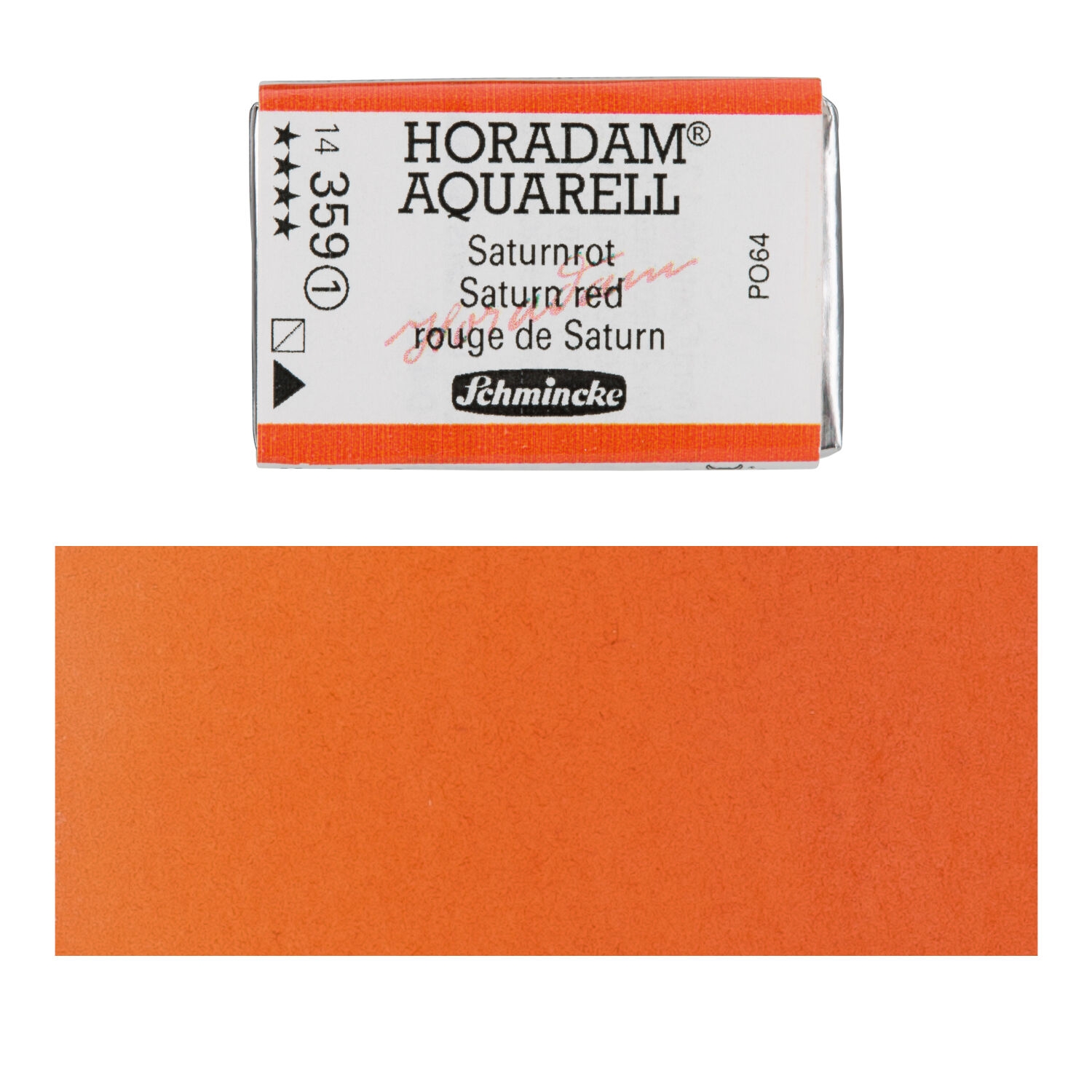 Horadam Aquarell, Saturnrot 1/1 Npfchen