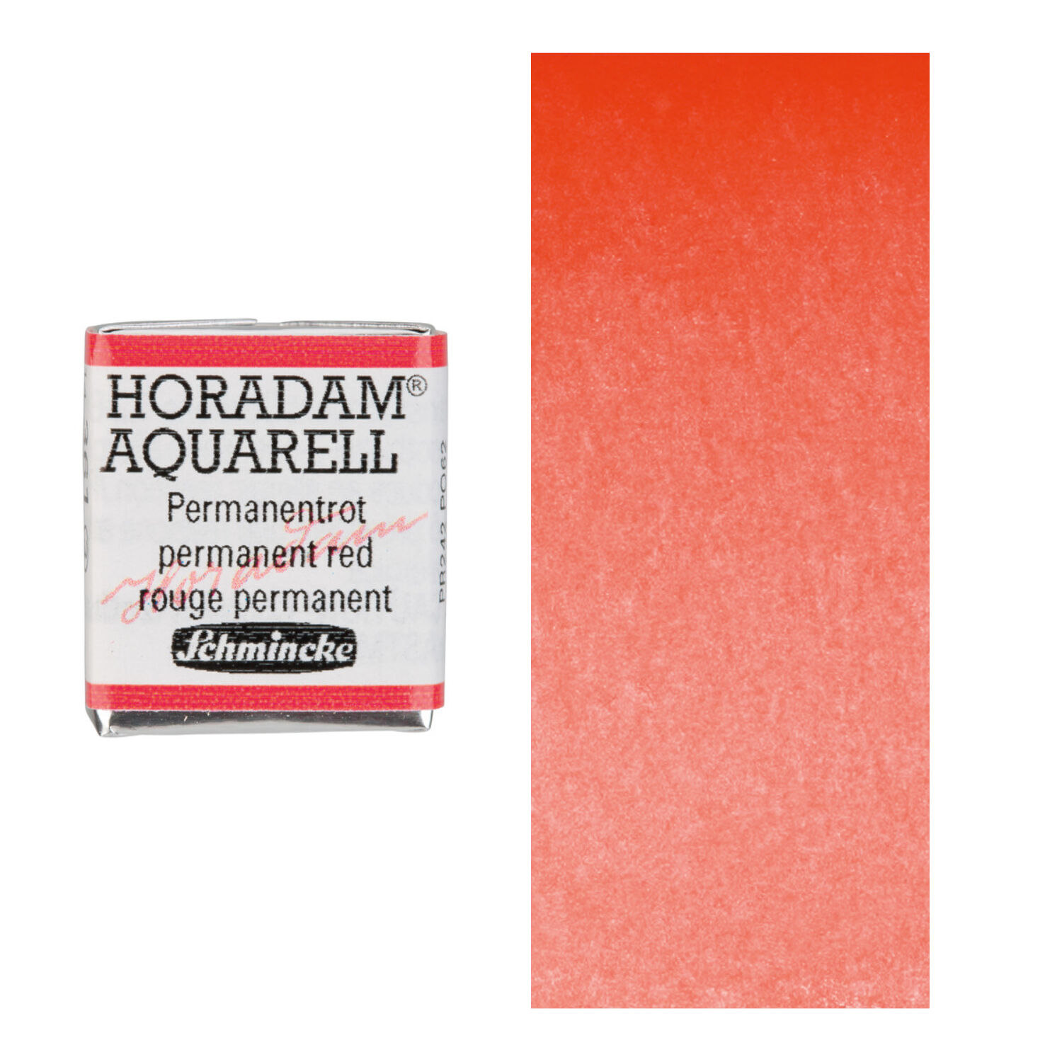Horadam Aquarell 1/2 Npfchen, Permanentrot