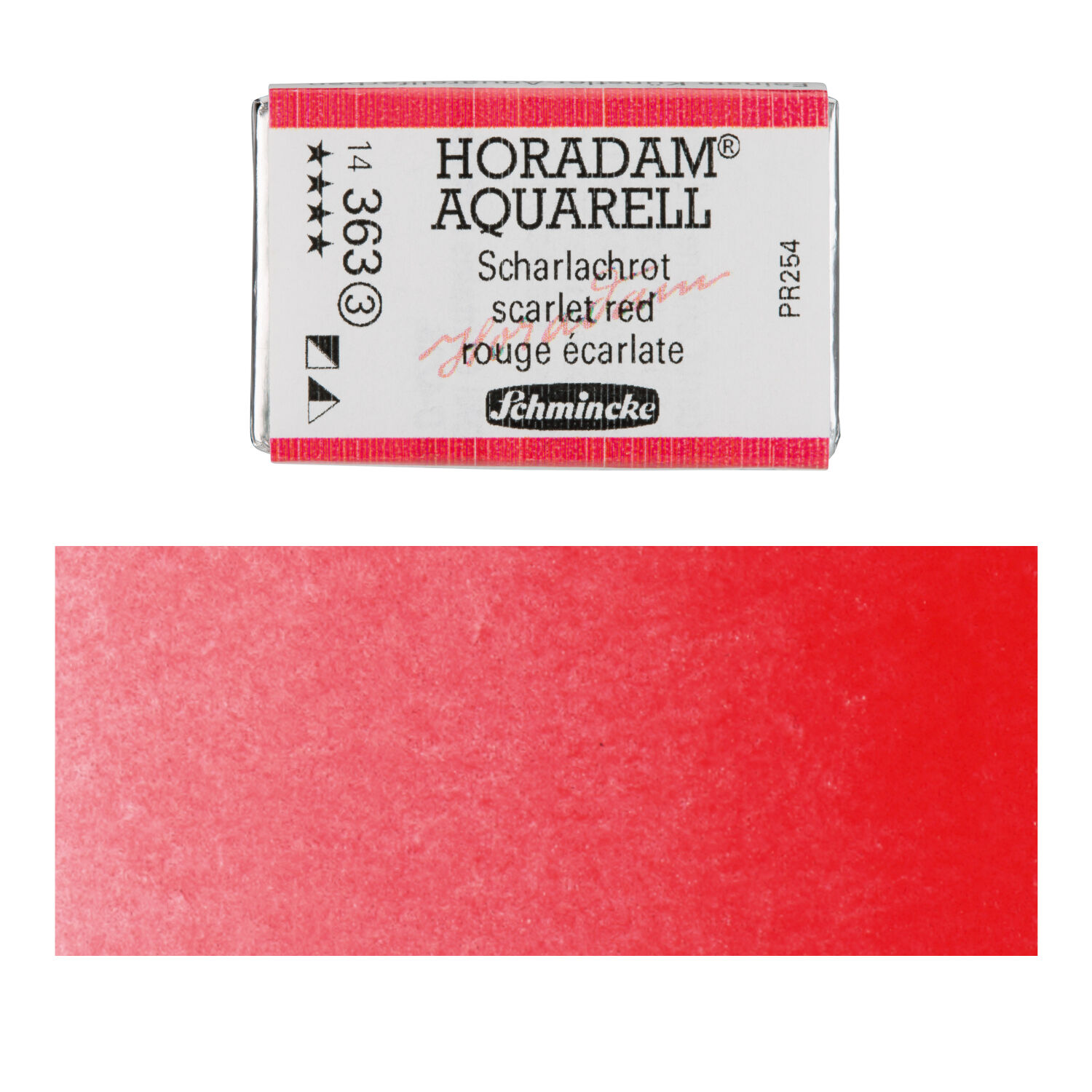 Horadam Aquarell, Scharlachrot 1/1 Npfchen