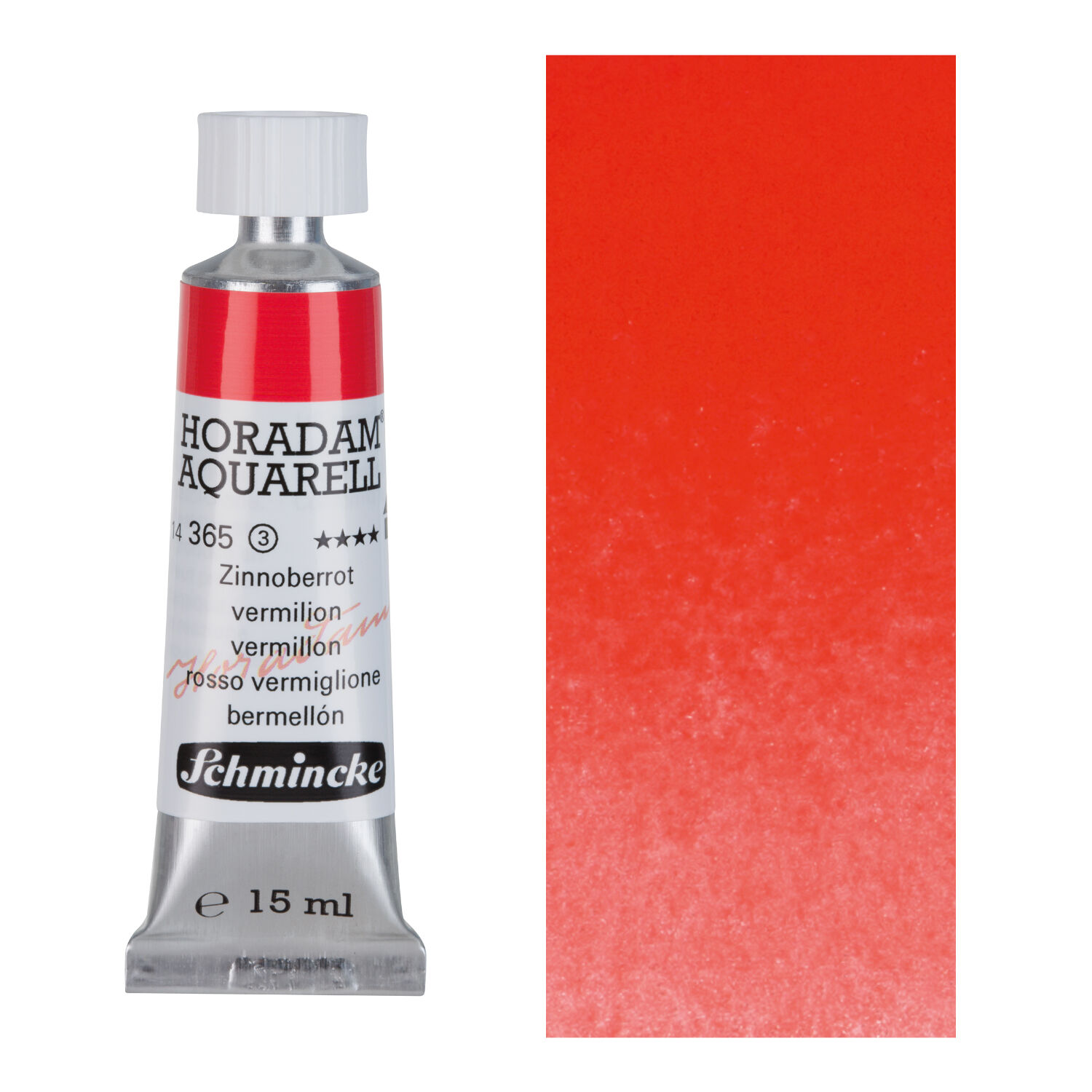 HORADAM AQUARELL, Zinnoberrot, Tube, 15 ml