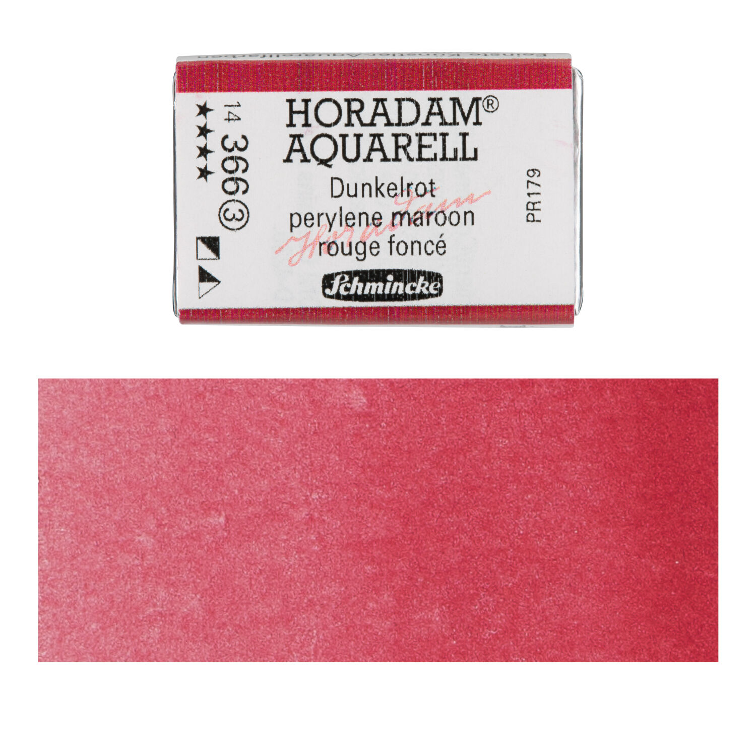 Horadam Aquarell, Dunkelrot 1/1 Npfchen