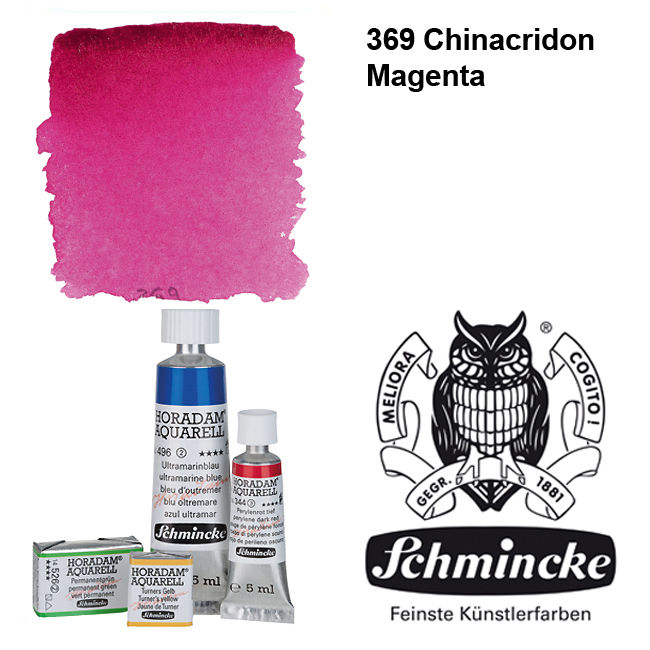 HORADAM AQUARELL, Chinacridon Magenta Tube 15ml