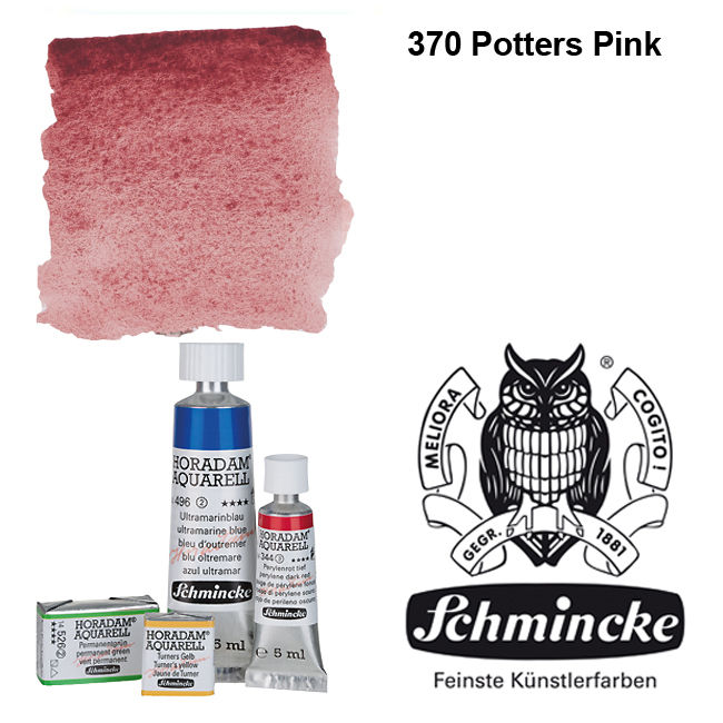 HORADAM AQUARELL, Potters Pink, Tube 5ml