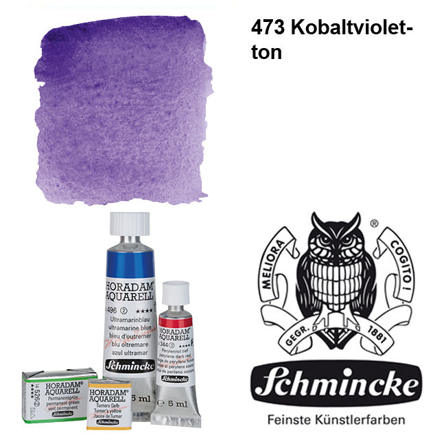 HORADAM AQUARELL, Kobaltviolettton, Tube 5ml