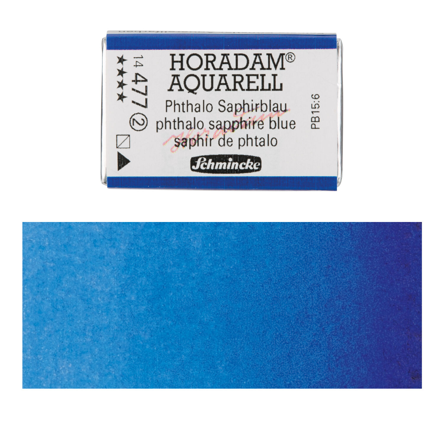 NEU Horadam Aquarell, Phthalo Saphirblau 1/1 Npfchen
