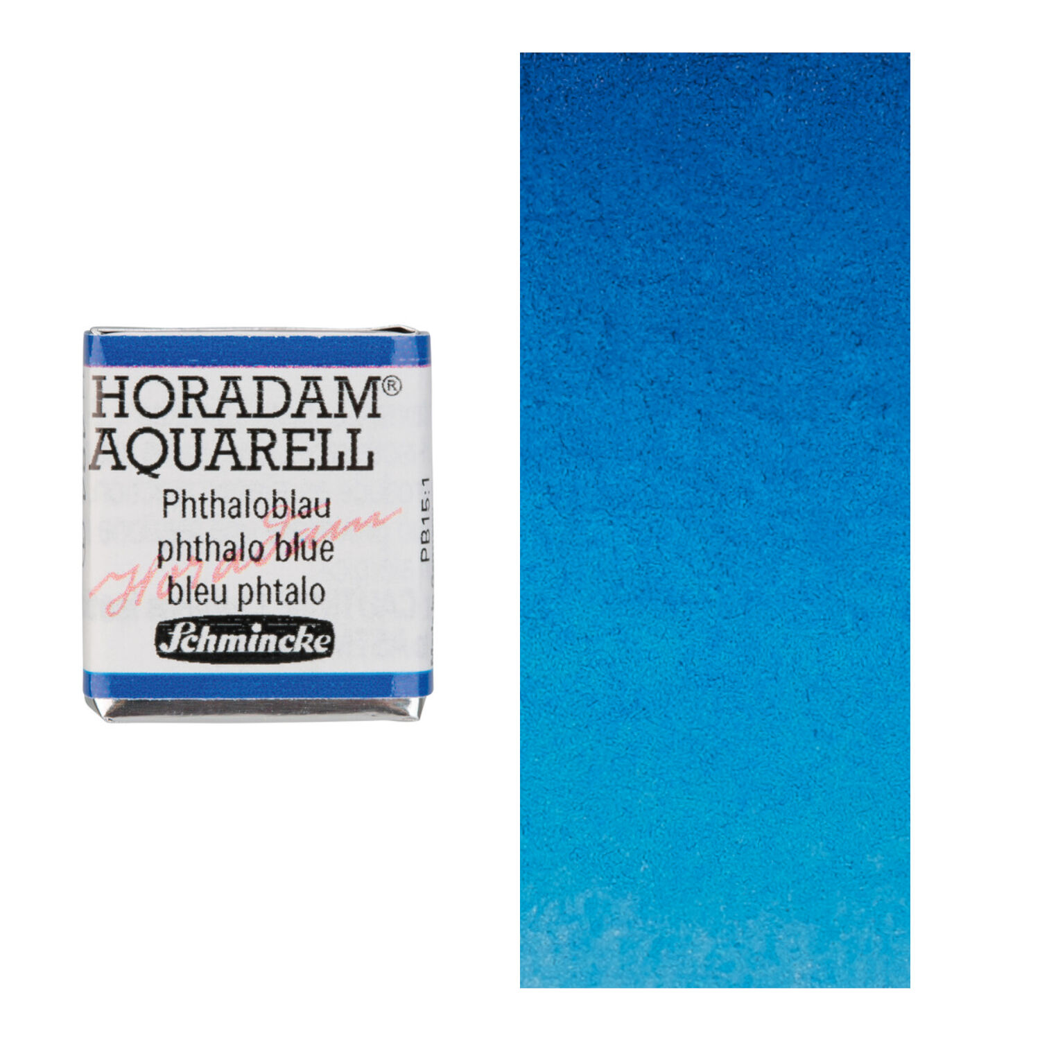 Horadam Aquarell 1/2 Näpfchen, Phthaloblau