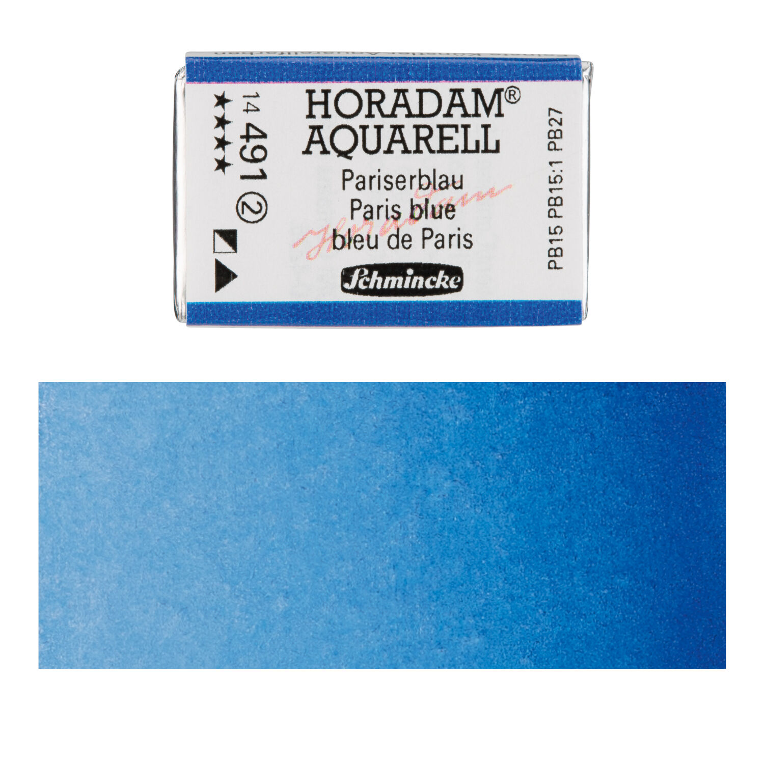 Horadam Aquarell, Pariserblau 1/1 Npfchen