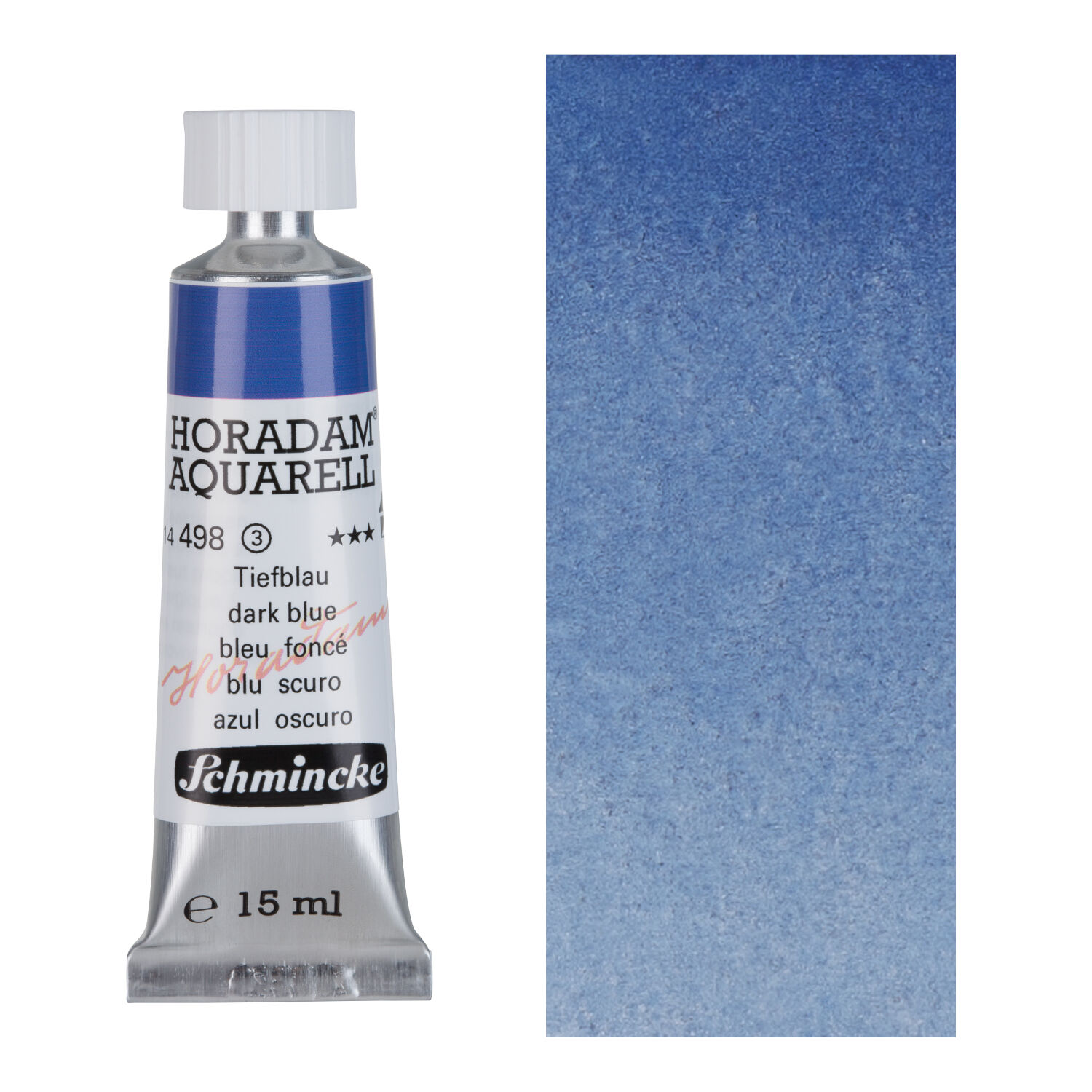 HORADAM AQUARELL, Tiefblau Indigo, Tube, 15 ml