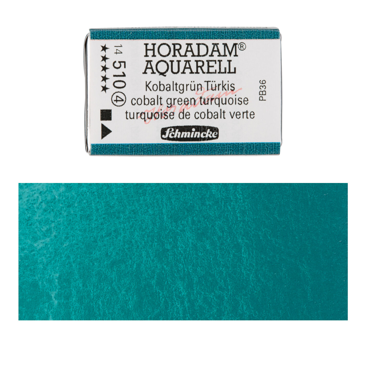 Horadam Aquarell, Kobaltgrn Trkis 1/1 Npfchen