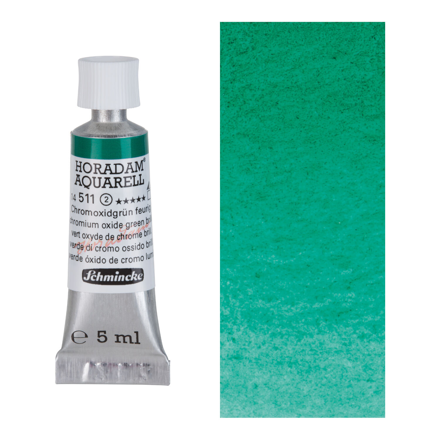 HORADAM AQUARELL, Chromoxidgrn feurig, Tube 5 ml
