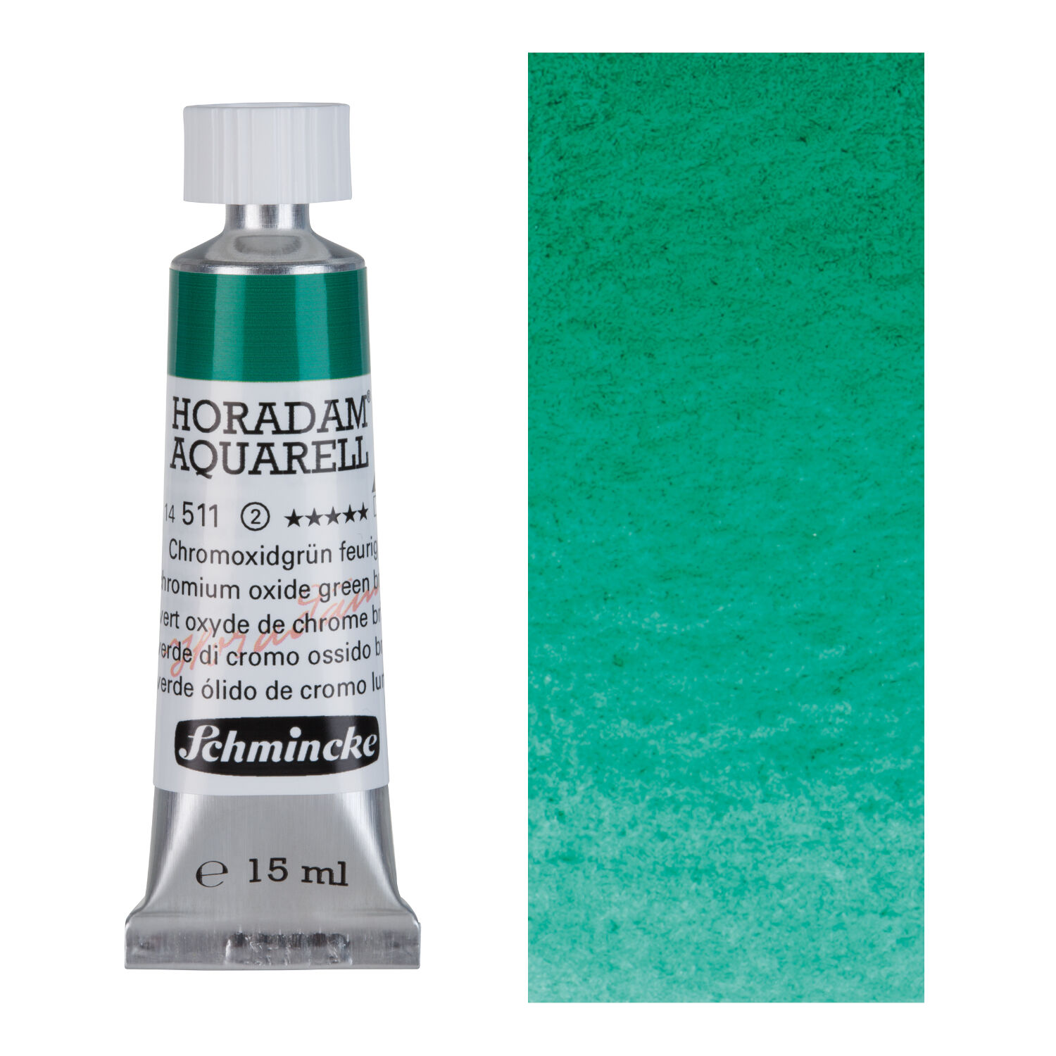 HORADAM AQUARELL, Chromoxidgrn feurig, Tube 15ml
