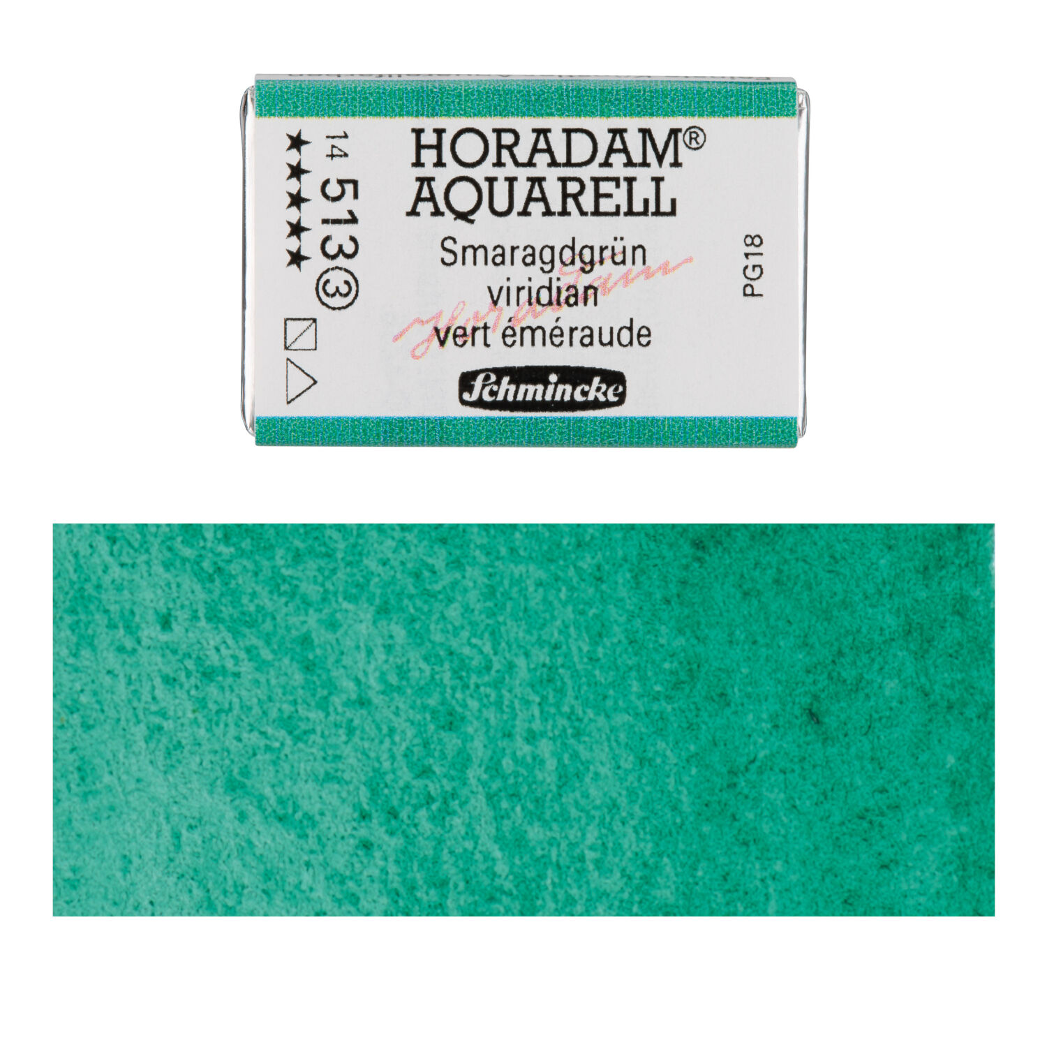 Horadam Aquarell, Smaragdgrn 1/1 Npfchen