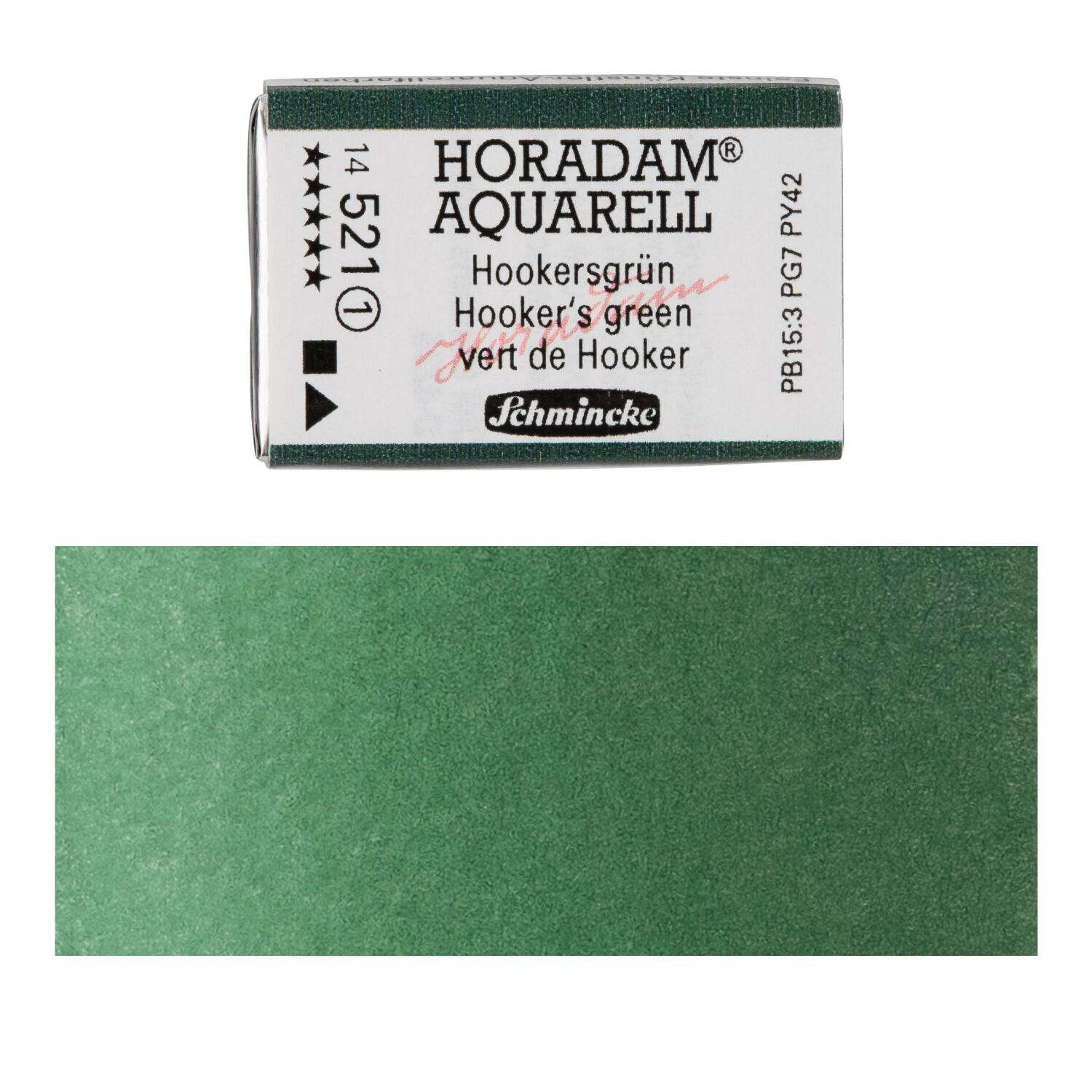 Horadam Aquarell, Hookersgrn 1/1 Npfchen