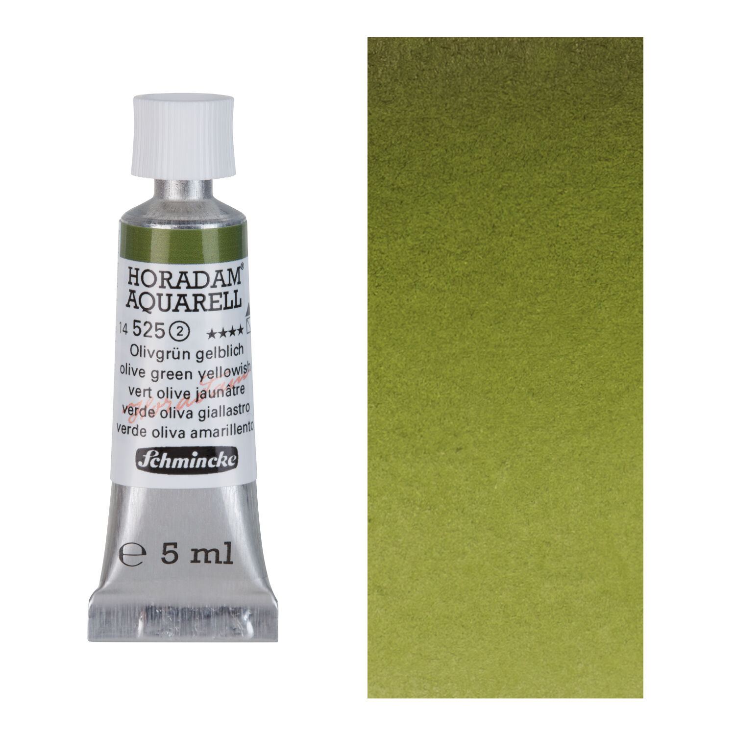 HORADAM AQUARELL, Olivgrn gelblich, Tube, 5 ml