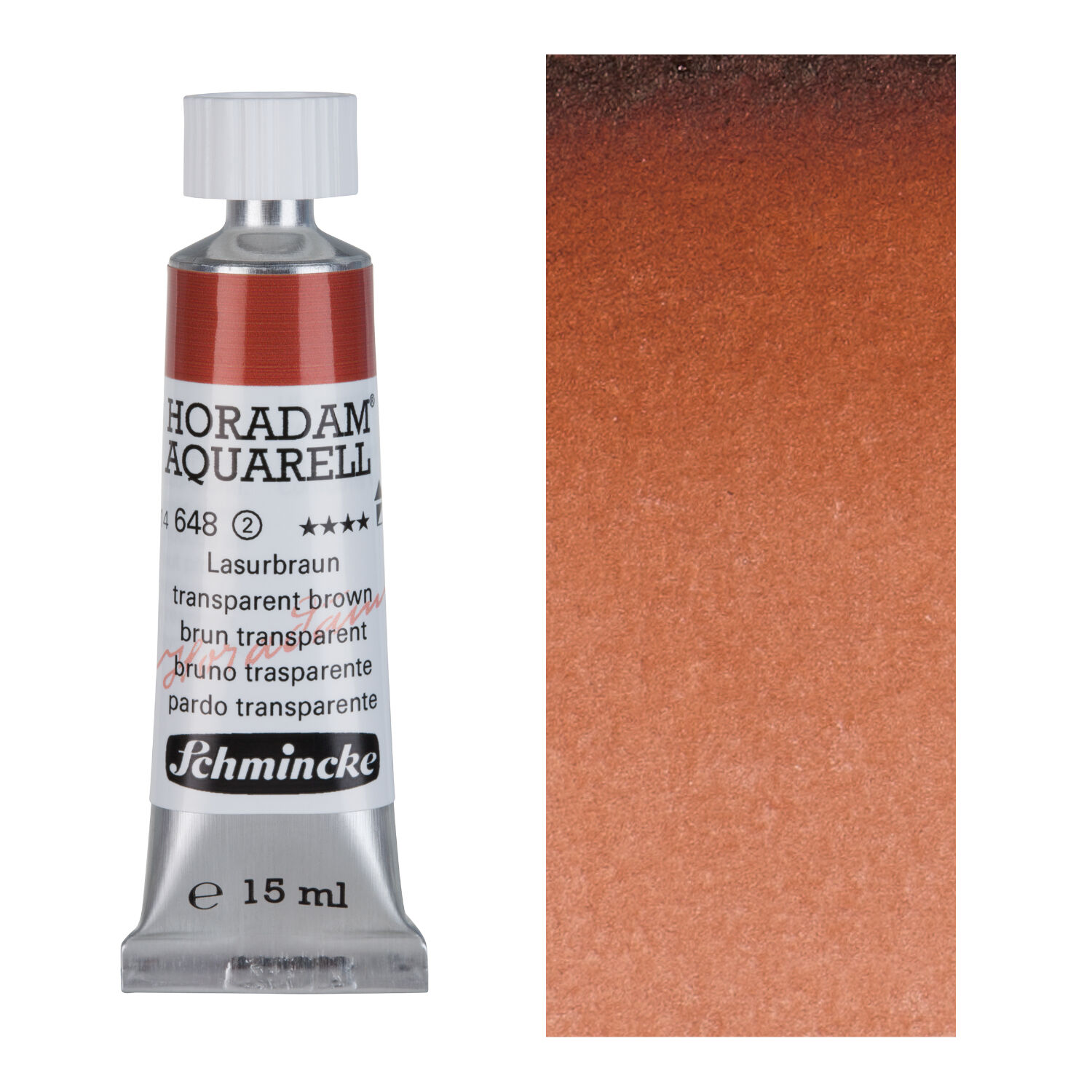 HORADAM AQUARELL, Lasurbraun, Tube, 15 ml