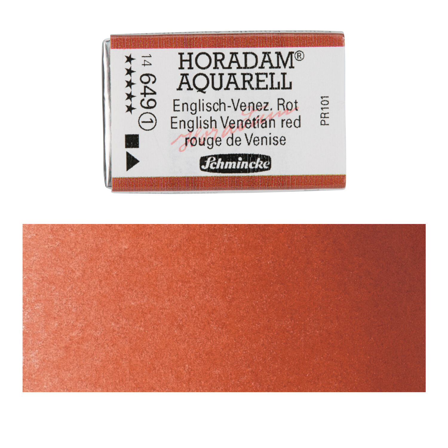 Horadam Aquarell, Englisch-Venez. Rot 1/1 Npfchen