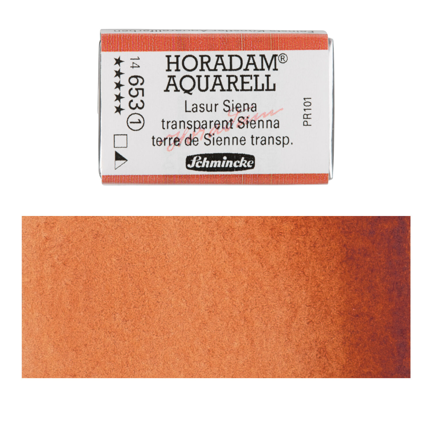 Horadam Aquarell, Lasur Siena 1/1 Npfchen