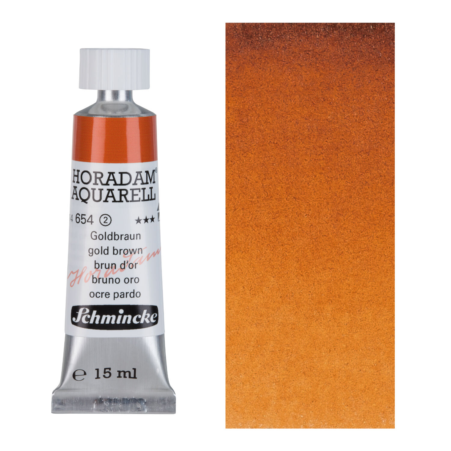 HORADAM AQUARELL, Goldbraun, Tube, 15 ml