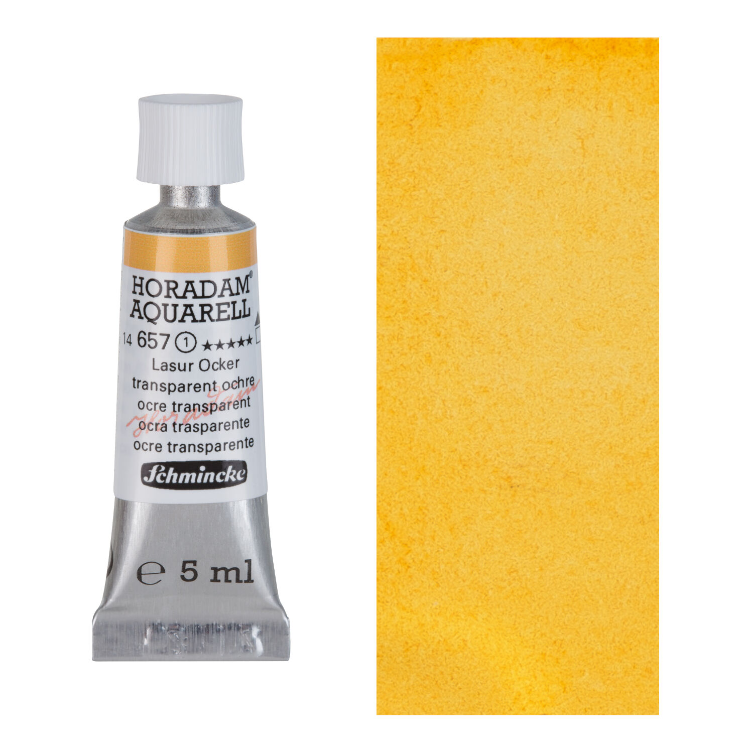 HORADAM AQUARELL, Lasur Ocker, Tube 5ml