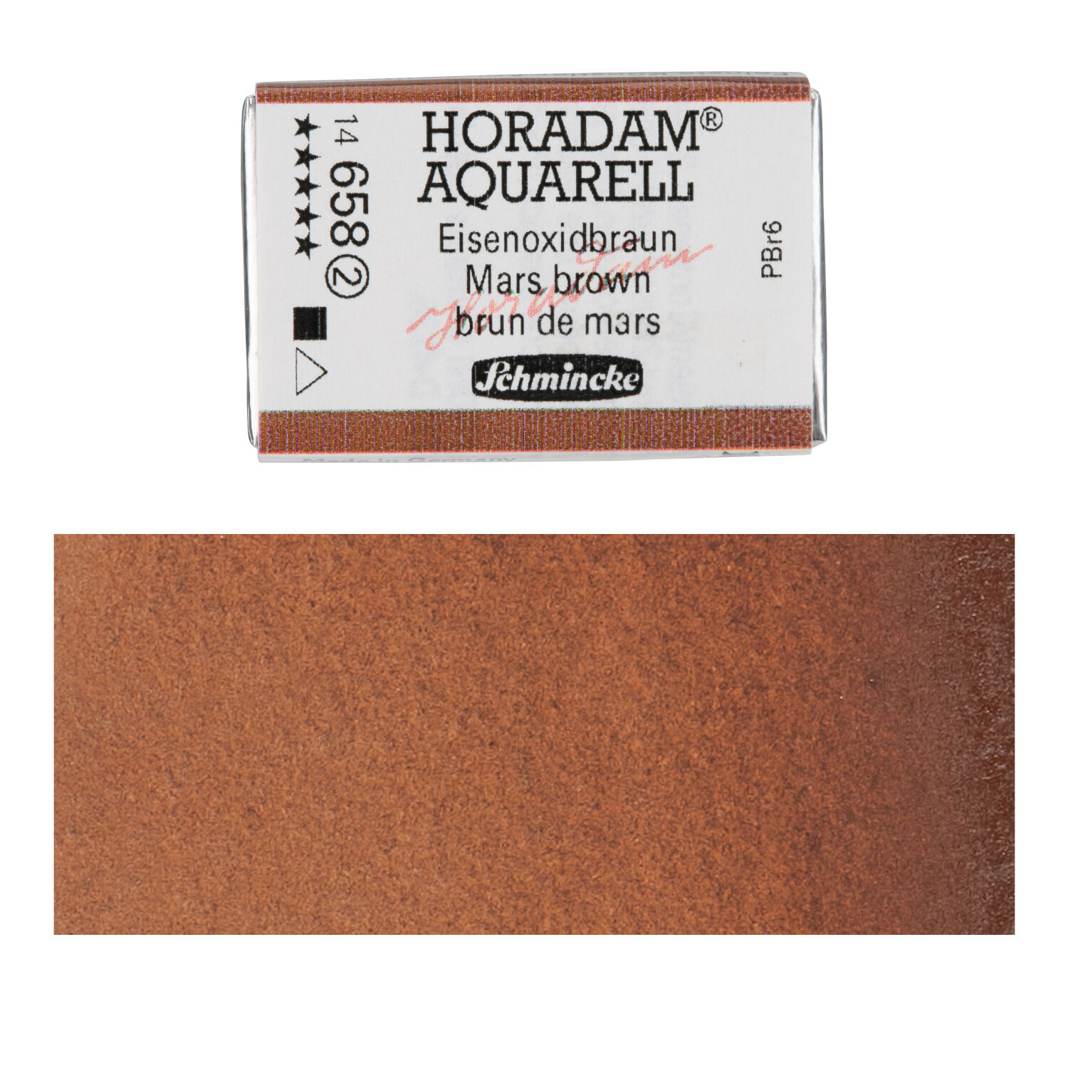 Horadam Aquarell, Eisenoxidbraun 1/1 Npfchen