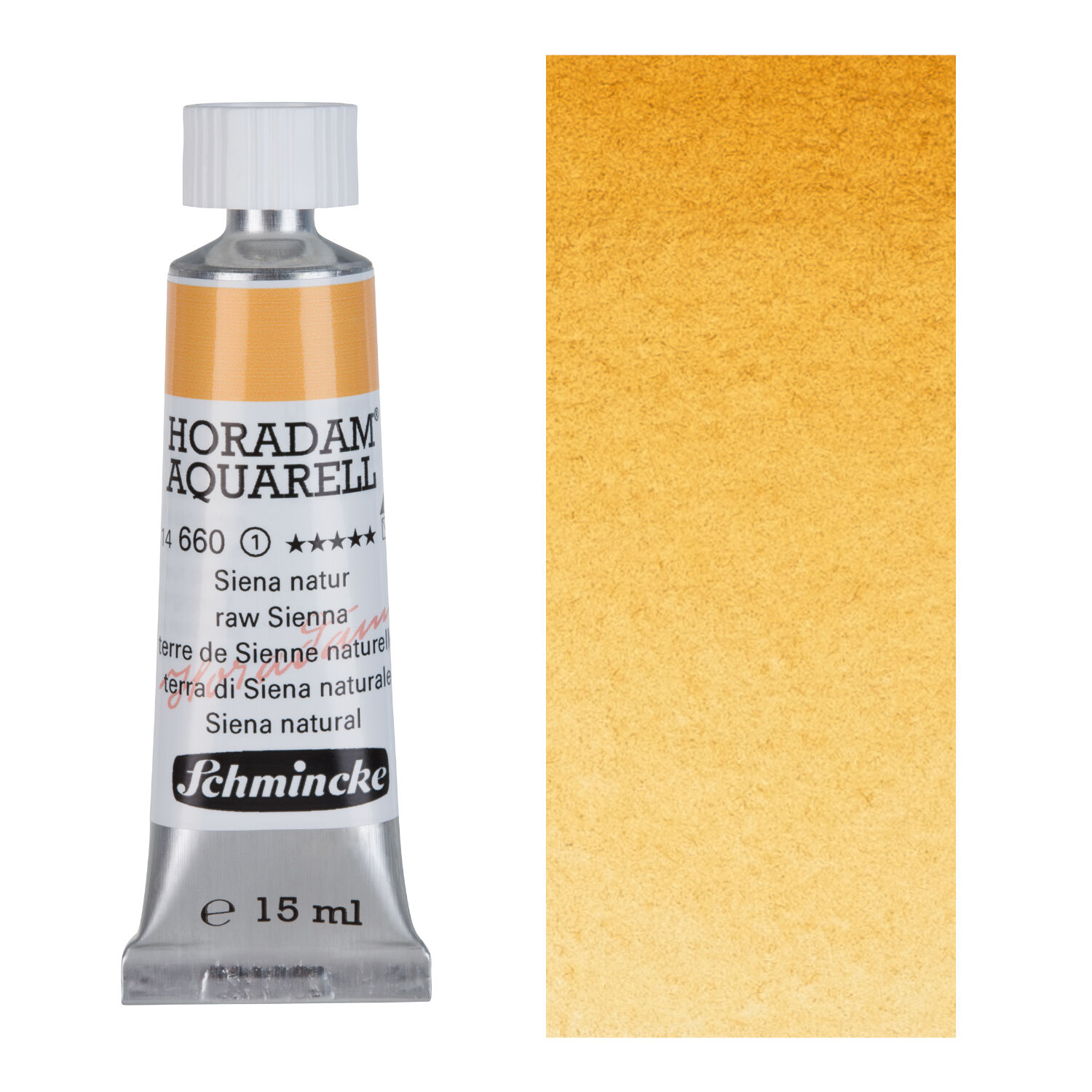 HORADAM AQUARELL, Siena natur, Tube, 15 ml